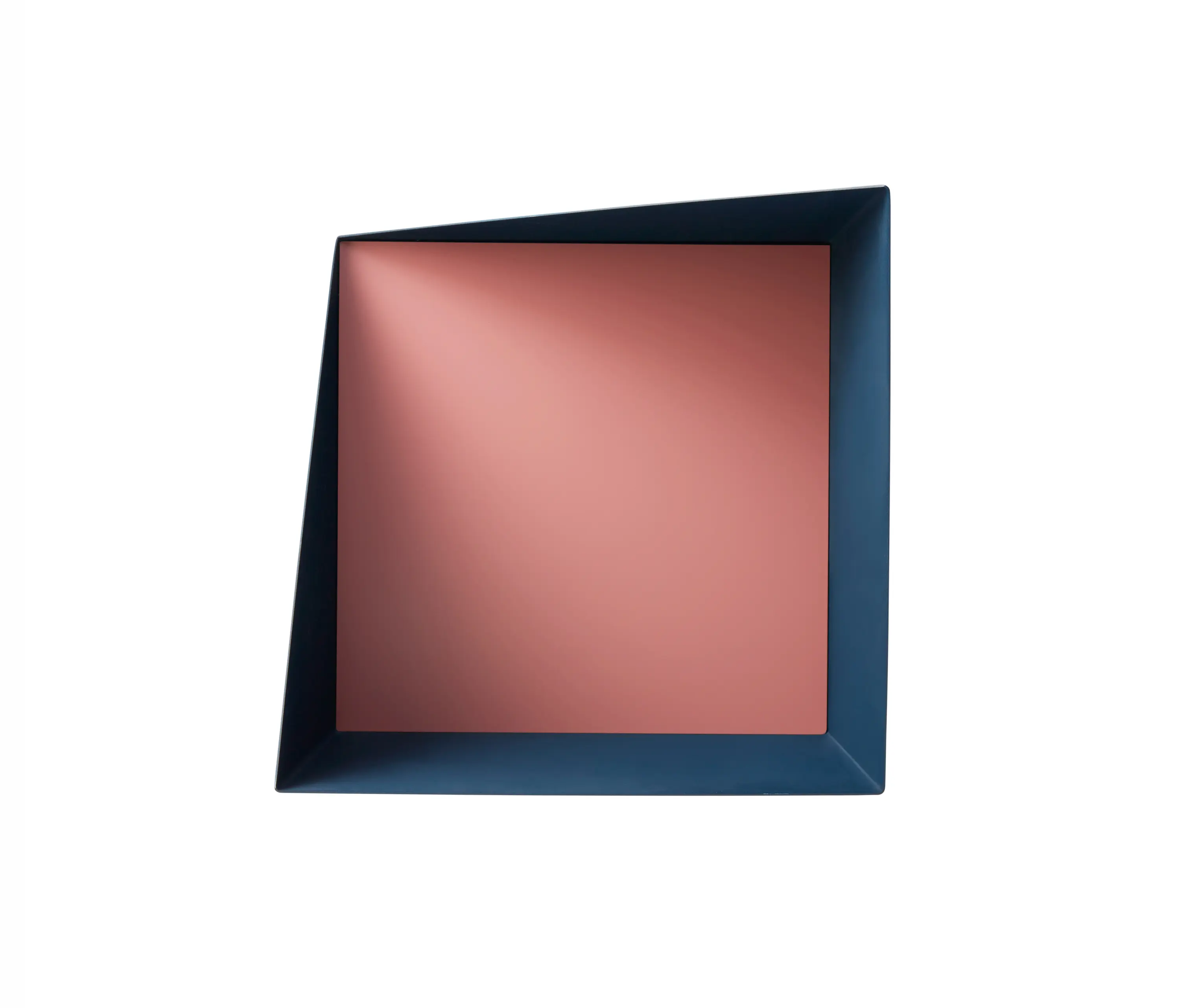 Please Wait to be Seated - Wall Box | Navy Blue | Indian Red