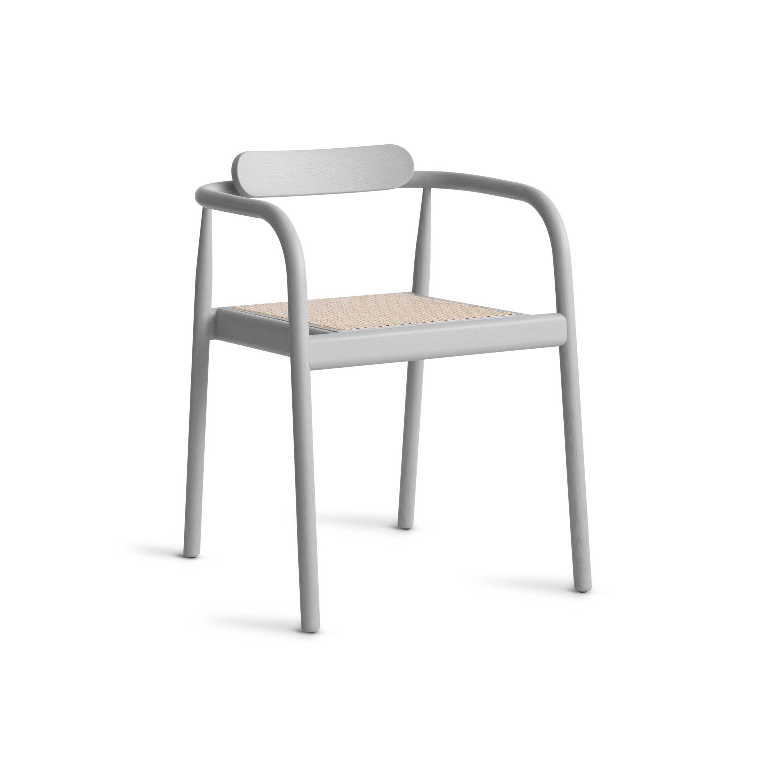 Mostra il prodotto Ahm Chair | Ash Grey with Cane Seat del produttore Please Wait to be Seated
