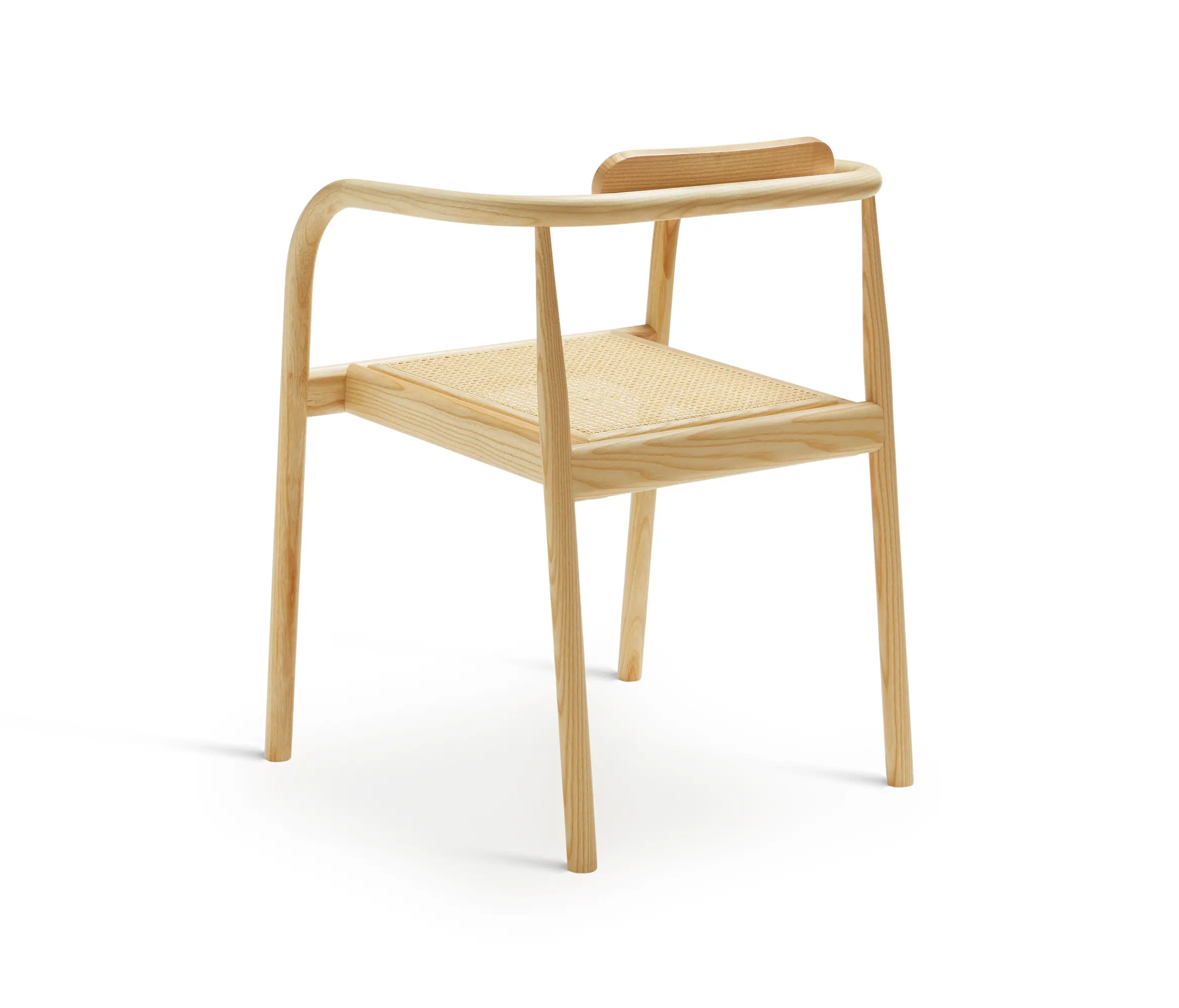 Please Wait to be Seated - Ahm Chair | Natural Ash with Cane Seat