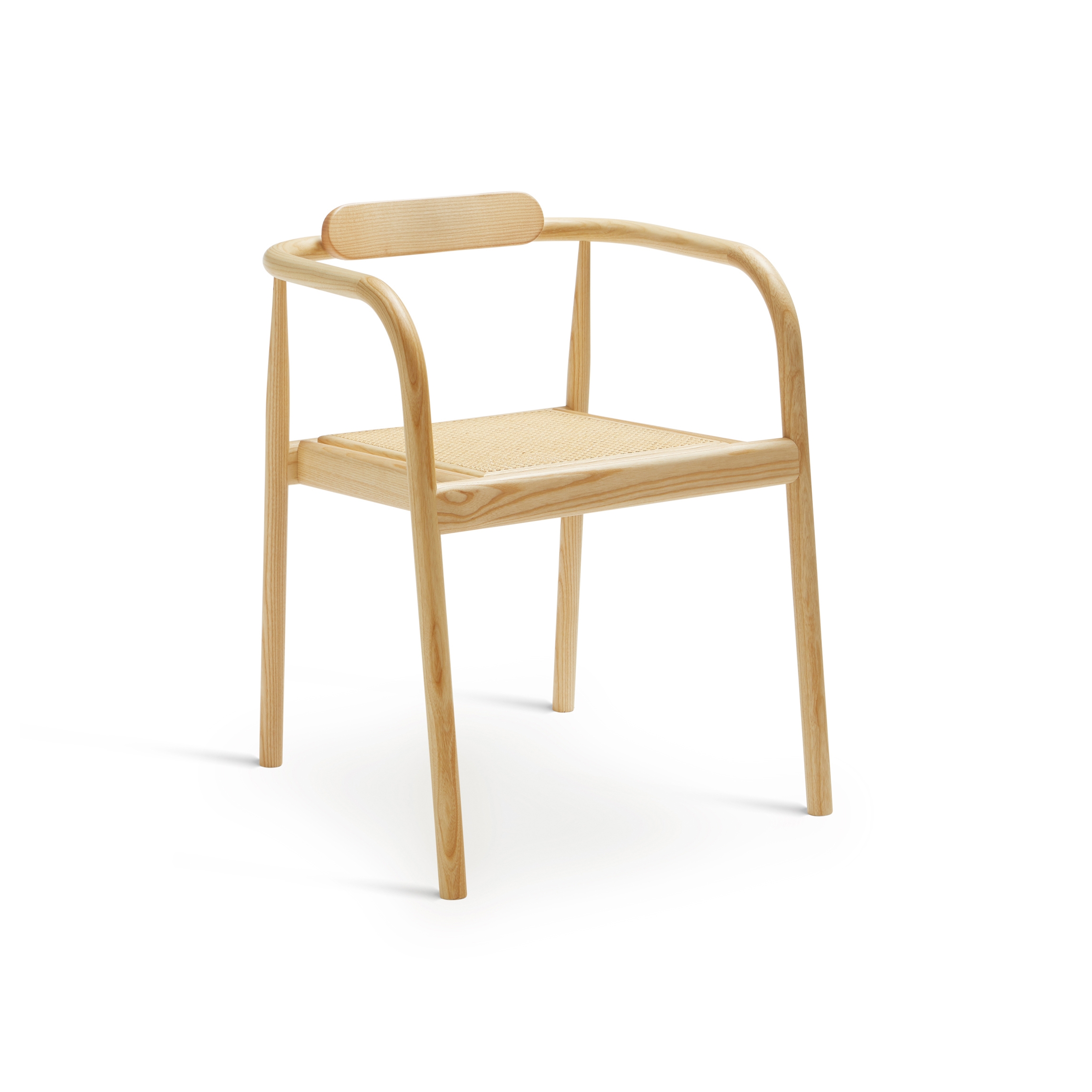 Mostra il prodotto Ahm Chair | Natural Ash with Cane Seat del produttore Please Wait to be Seated
