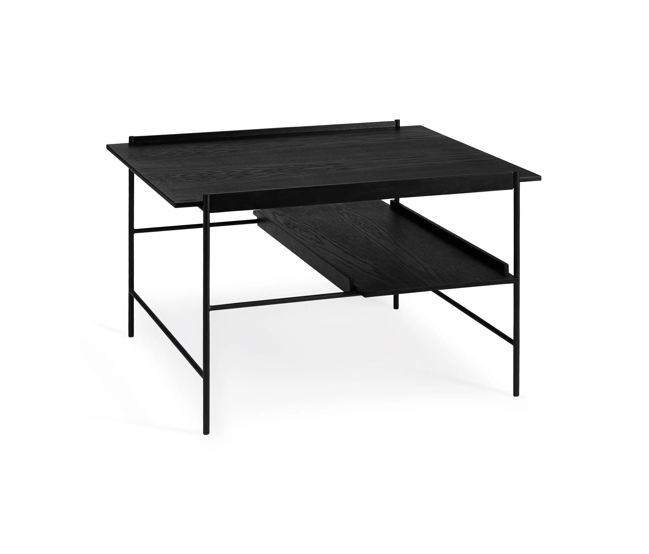 Please Wait to be Seated - Kanso Coffee Table | Black Frame