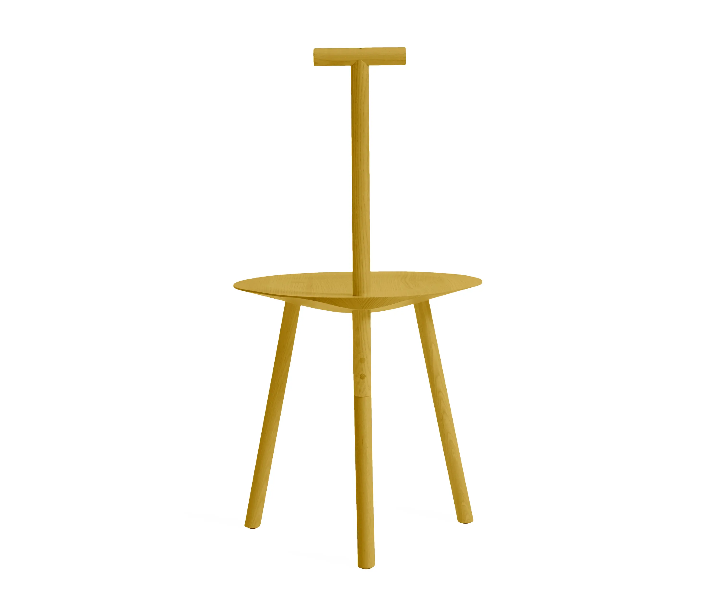 Please Wait to be Seated - Spade Chair | Turmeric Yellow