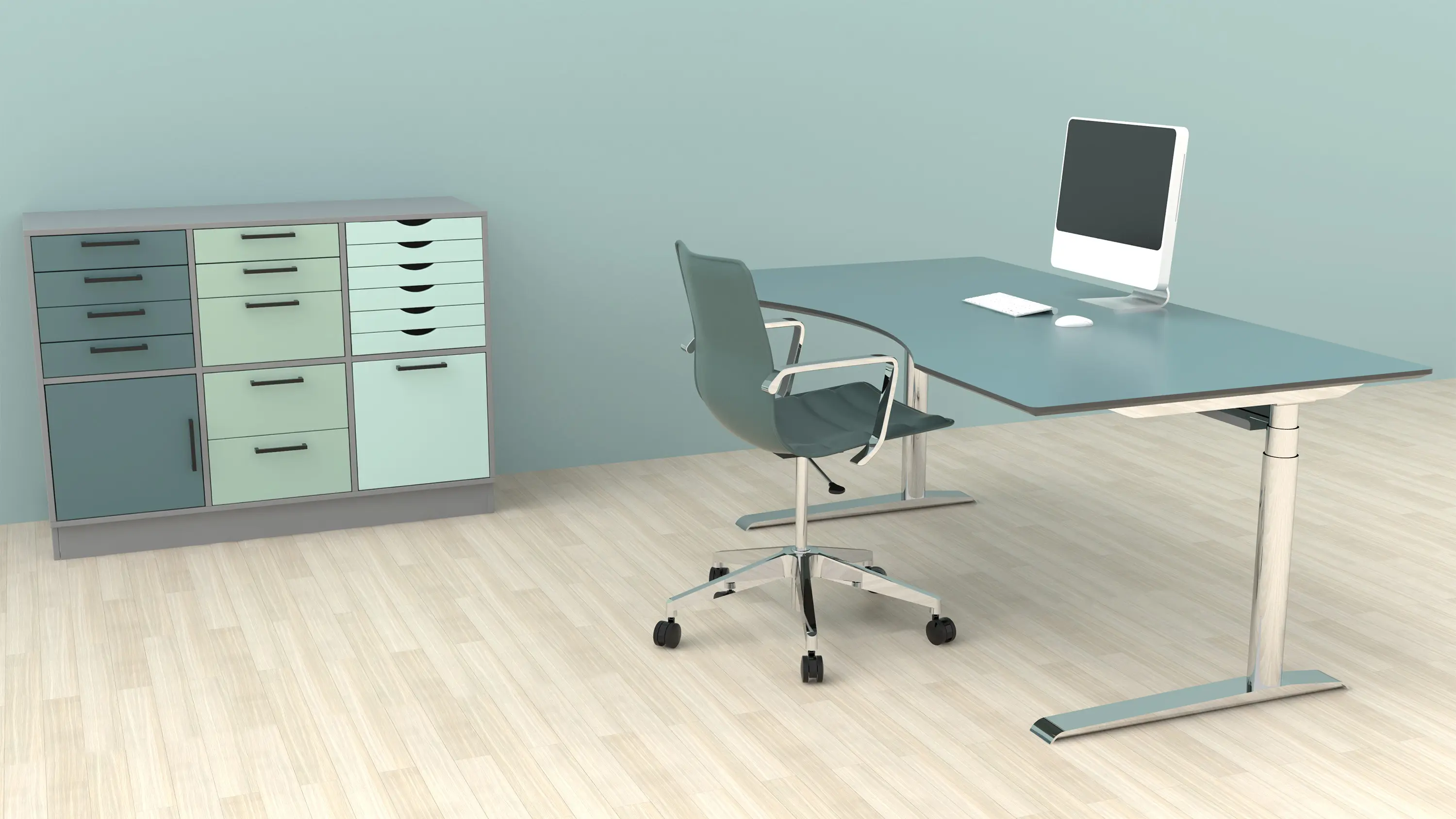 Cube Design - Quadro Sit/Stand Desk