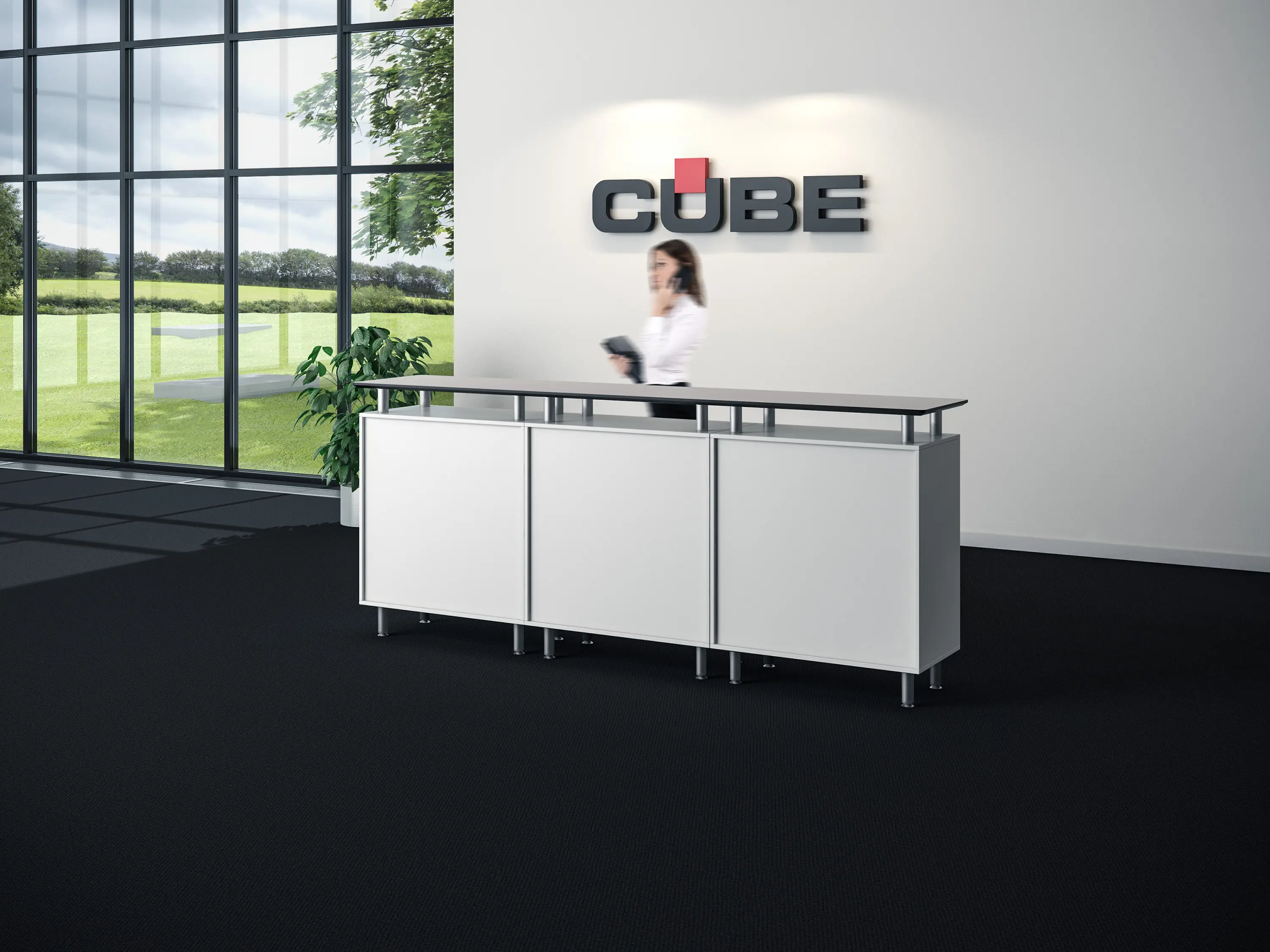 Cube Design - Information Desk