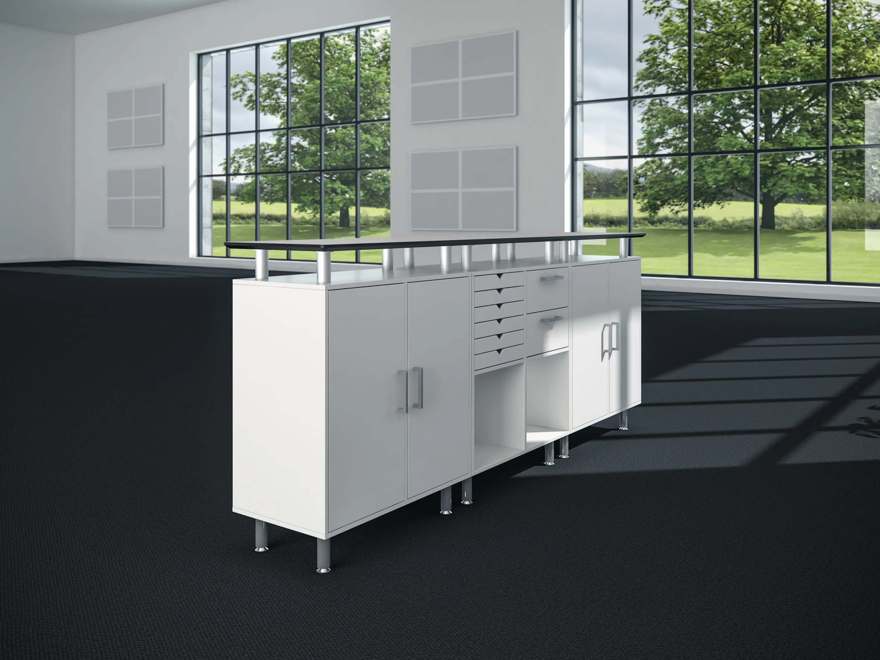 Cube Design - Information Desk