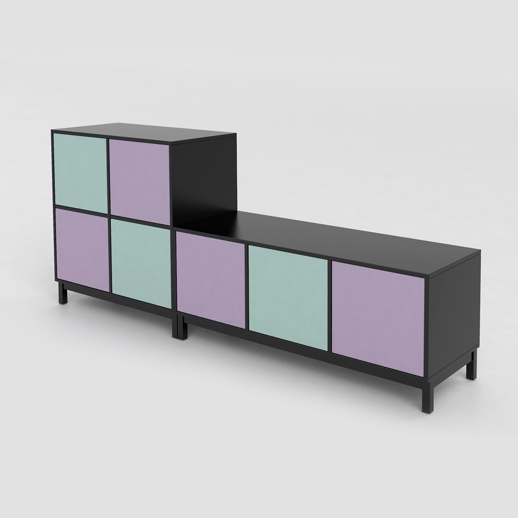 Mostrar el producto Quadro Bookcase del fabricante Cube Design