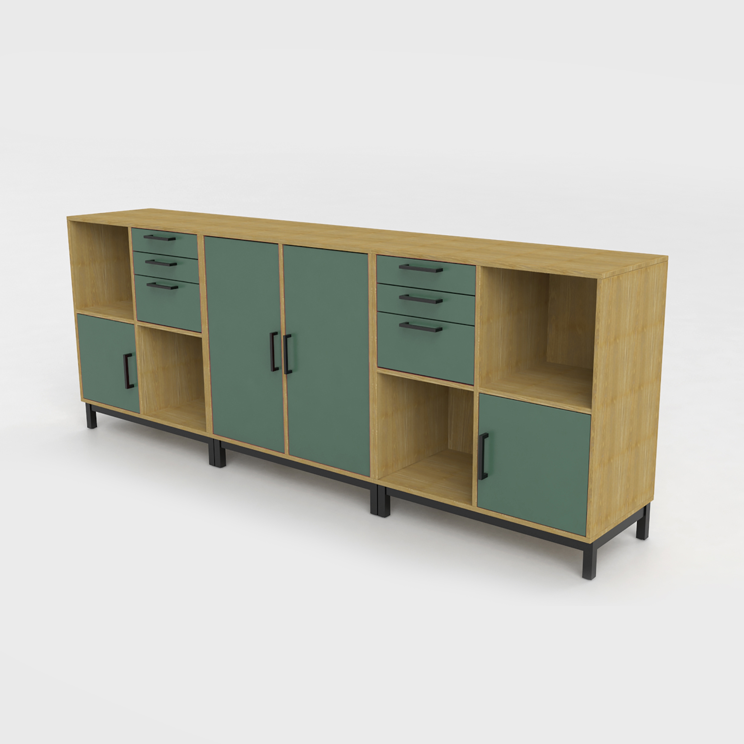 Mostrar el producto Quadro Bookcase del fabricante Cube Design