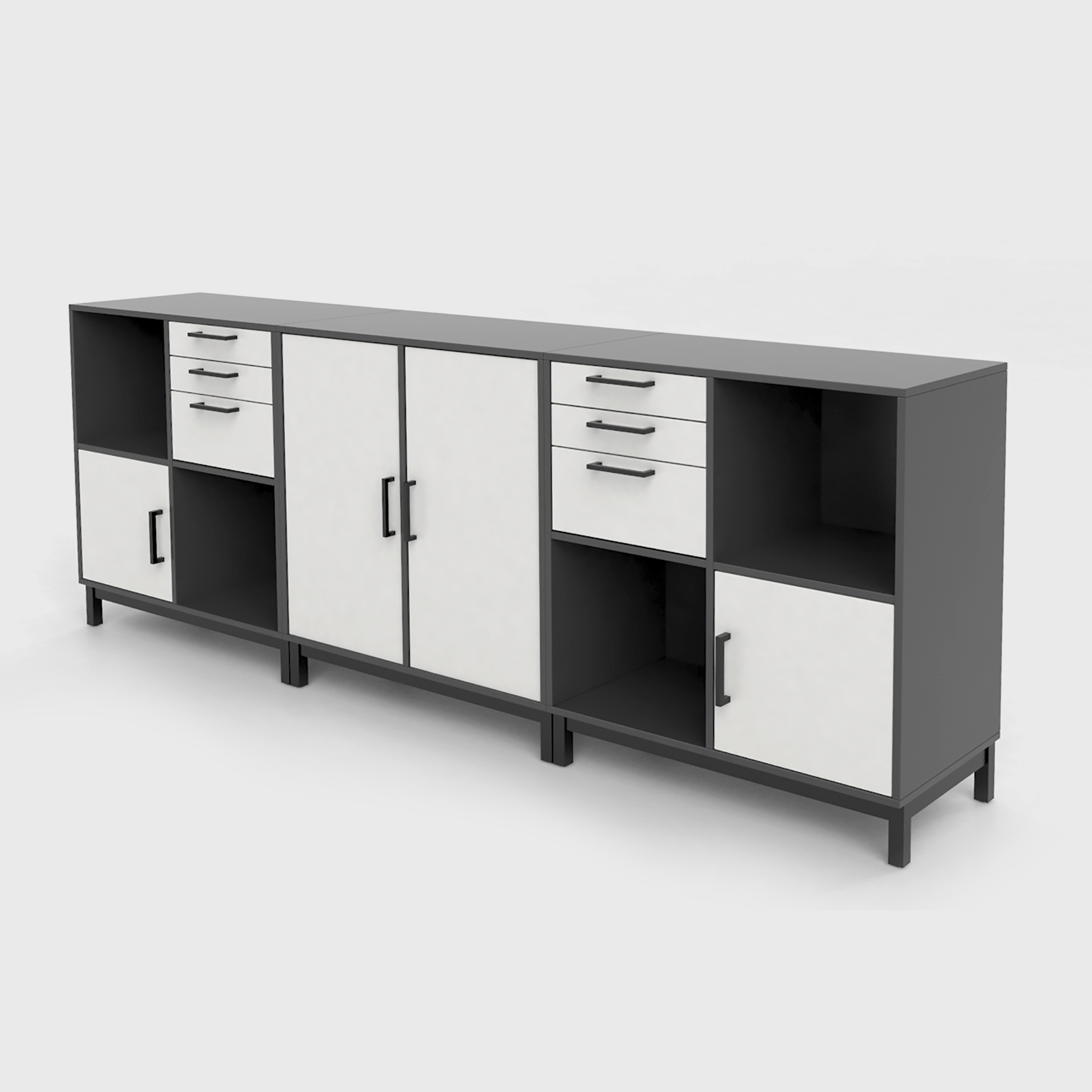 Mostrar el producto Quadro Bookcase del fabricante Cube Design