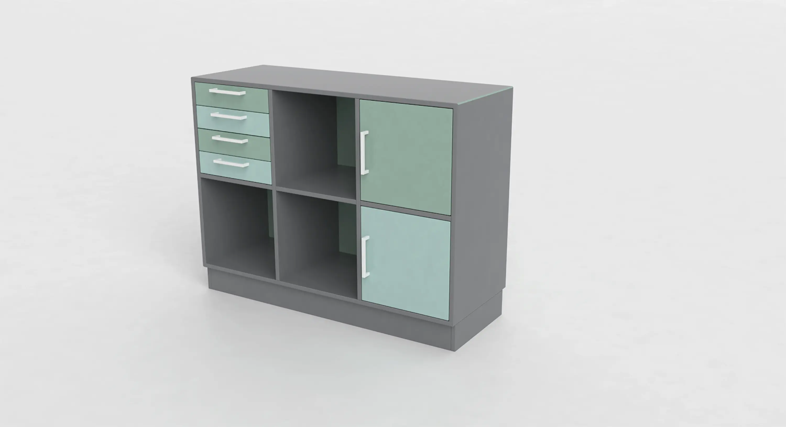 Cube Design - V Bookcase