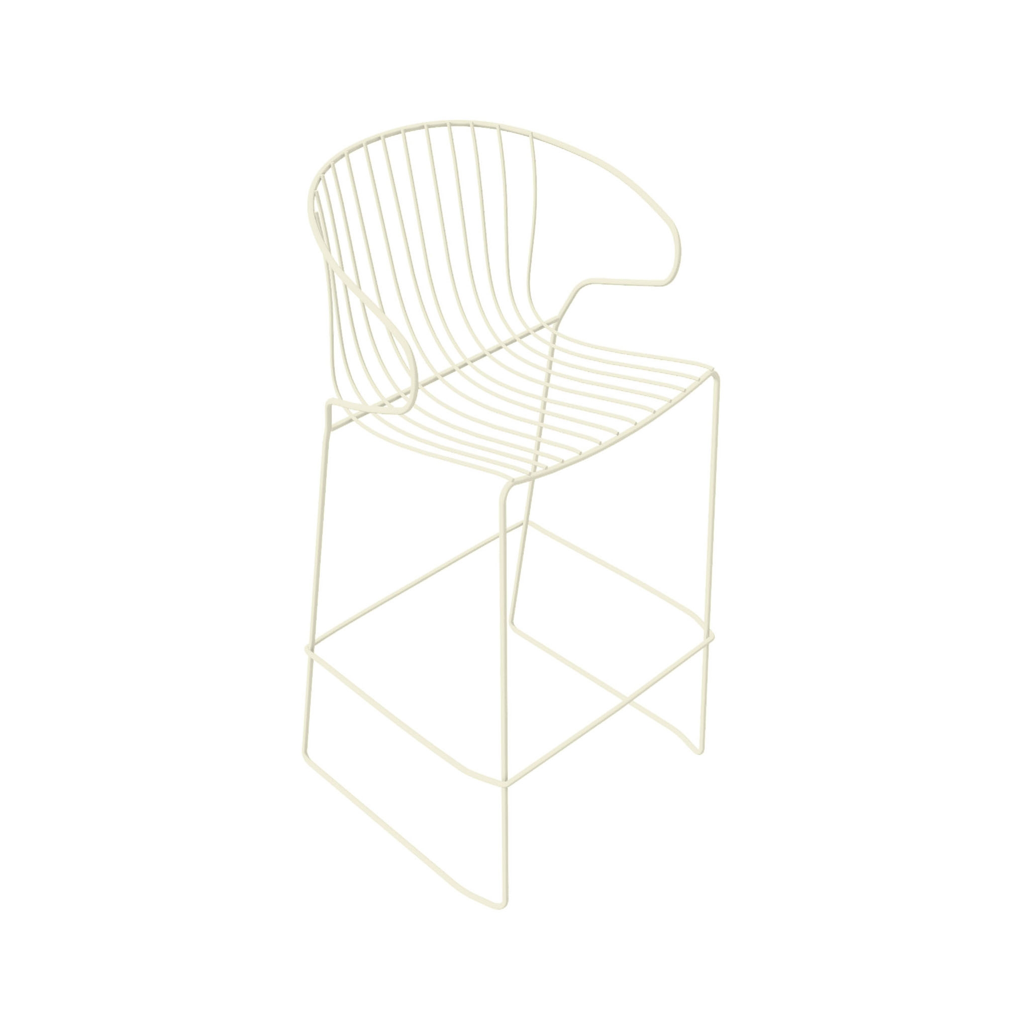 Mostra il prodotto Bolonia Barstool | Beige Cream del produttore iSimar