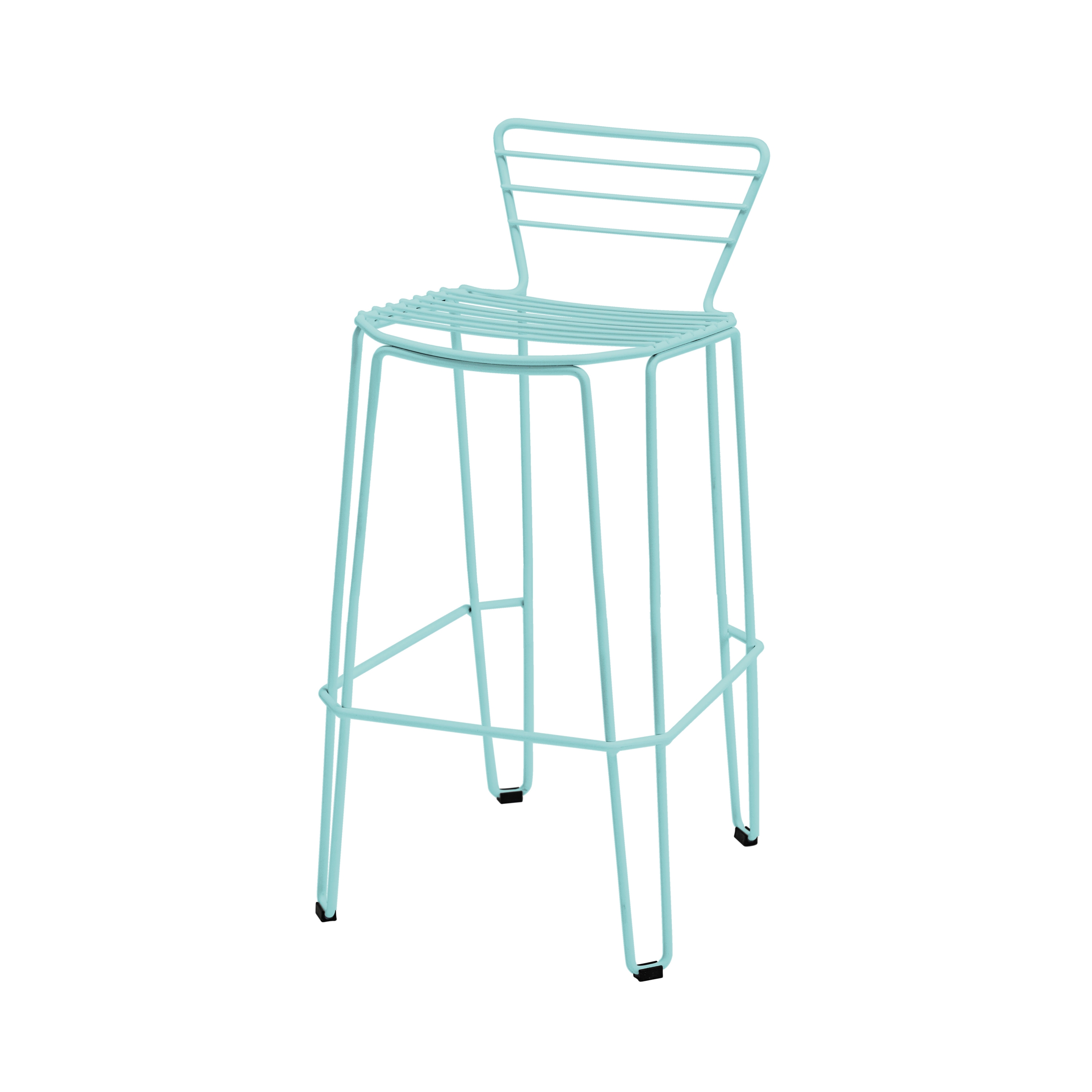 Menorca Stool | Turquoise Blue
