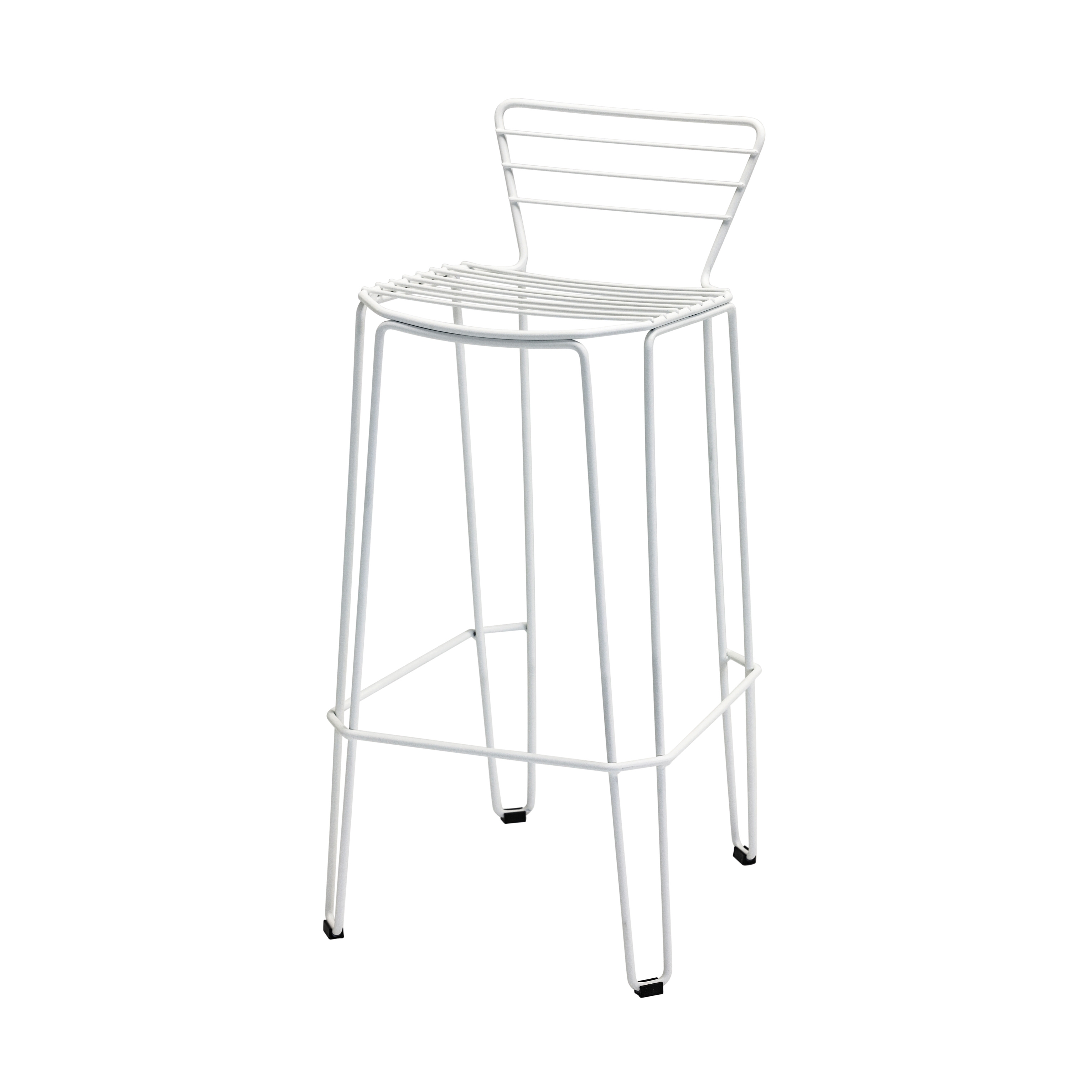 Display product Menorca Stool | Ibiza White from manufacturer iSimar