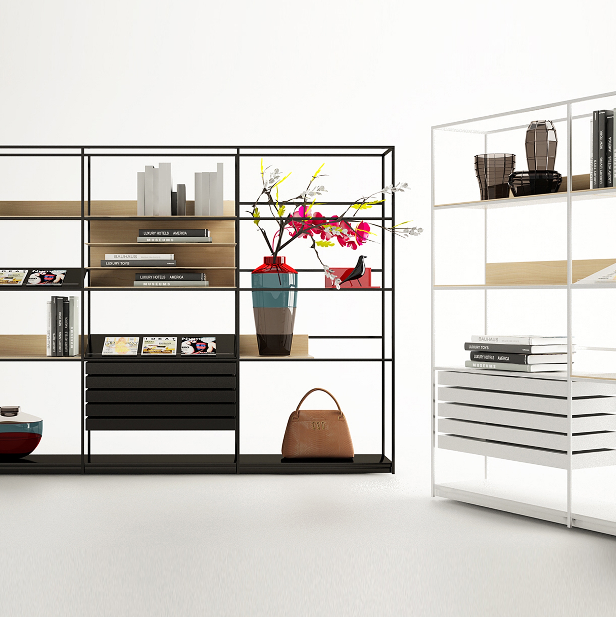 BOOKSHELVES
