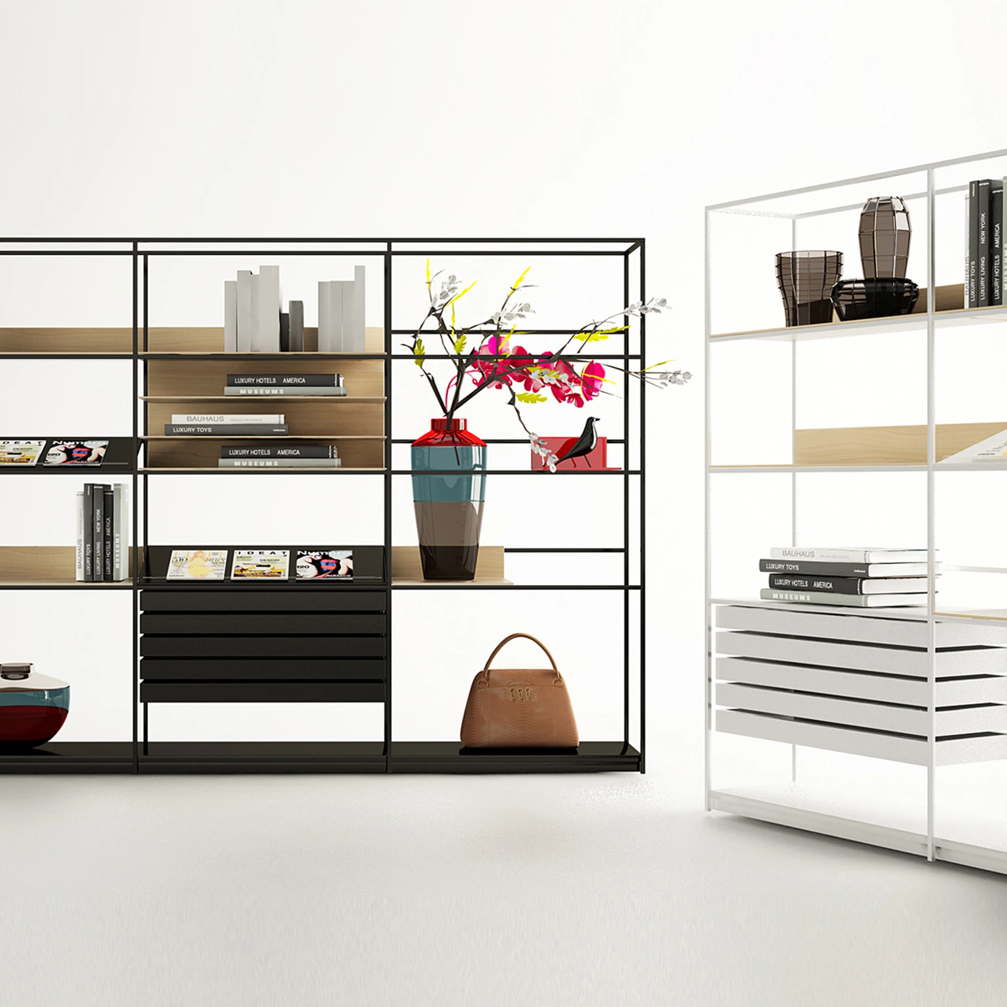 BOOKSHELVES