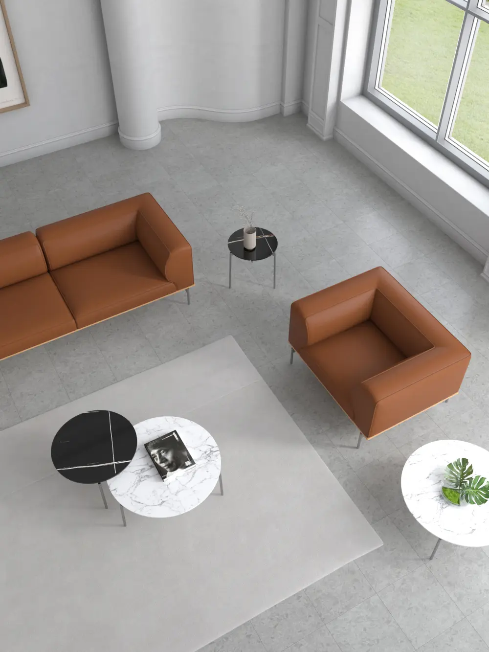 BK CONTRACT - Plateau Sofa