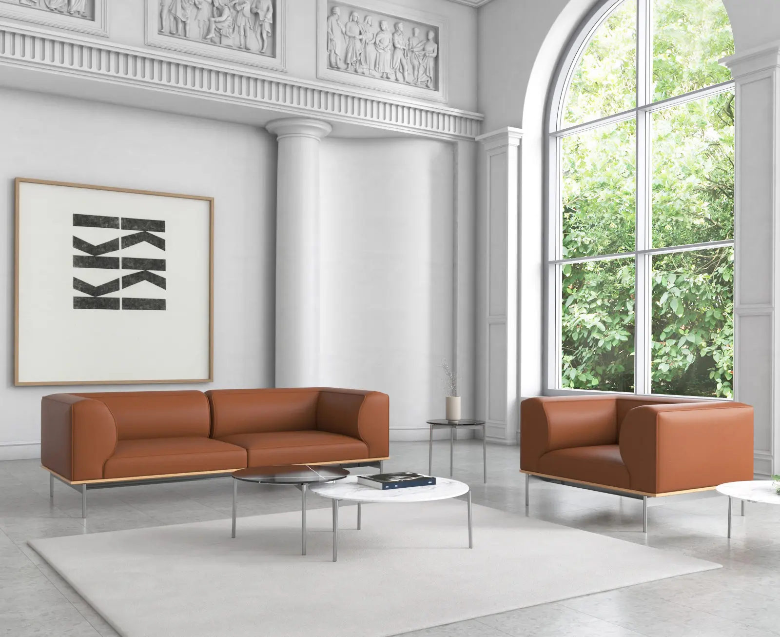 BK CONTRACT - Plateau Sofa