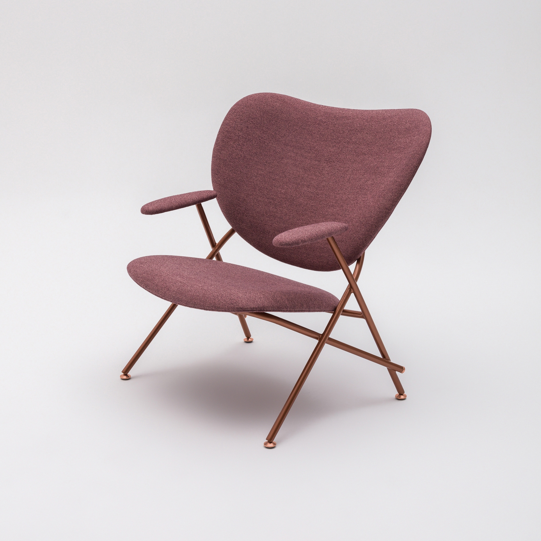 Produkt Calder Armchair with upholstered armrests des Herstellers Comforty anzeigen