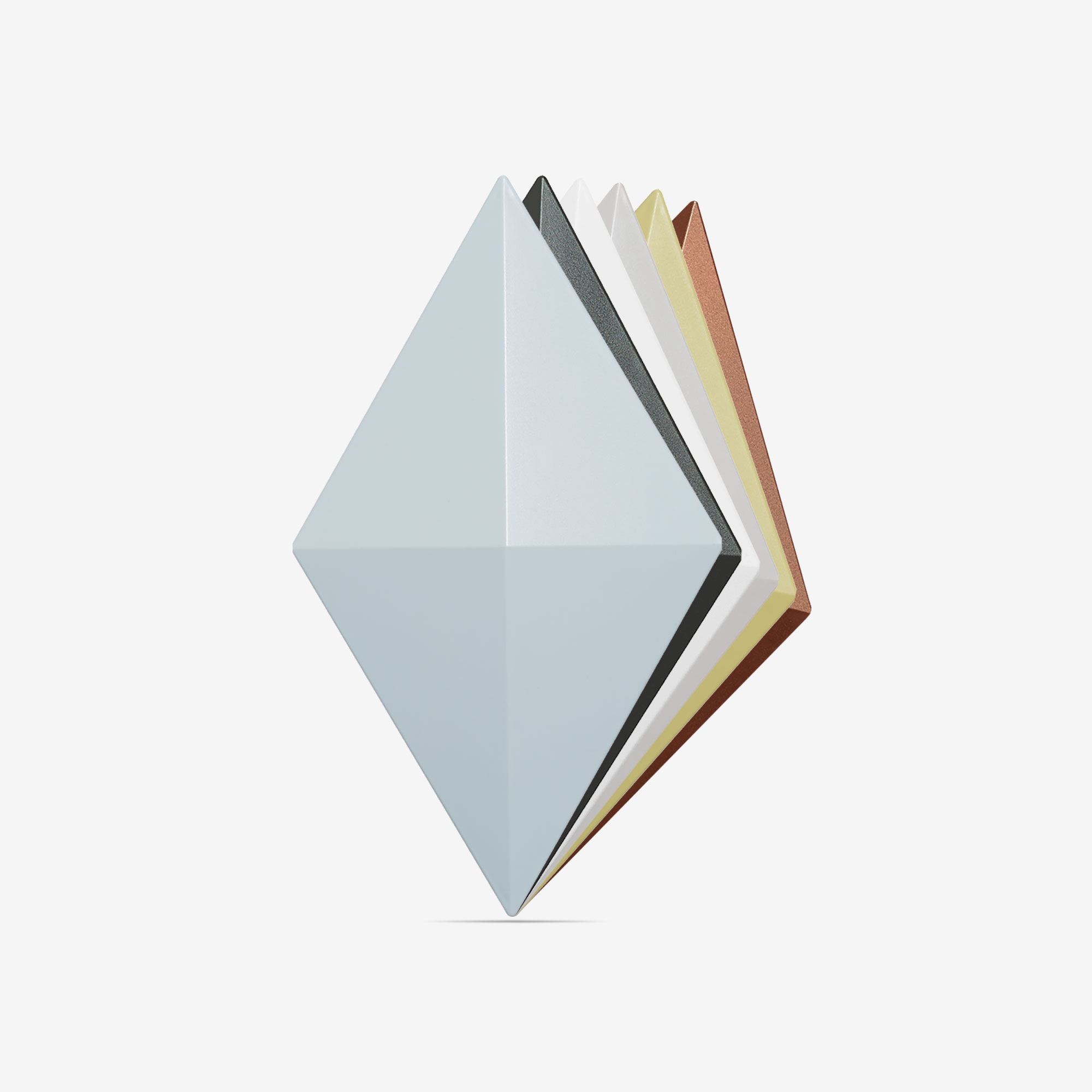 Display product Facet color samples from manufacturer Bloomming