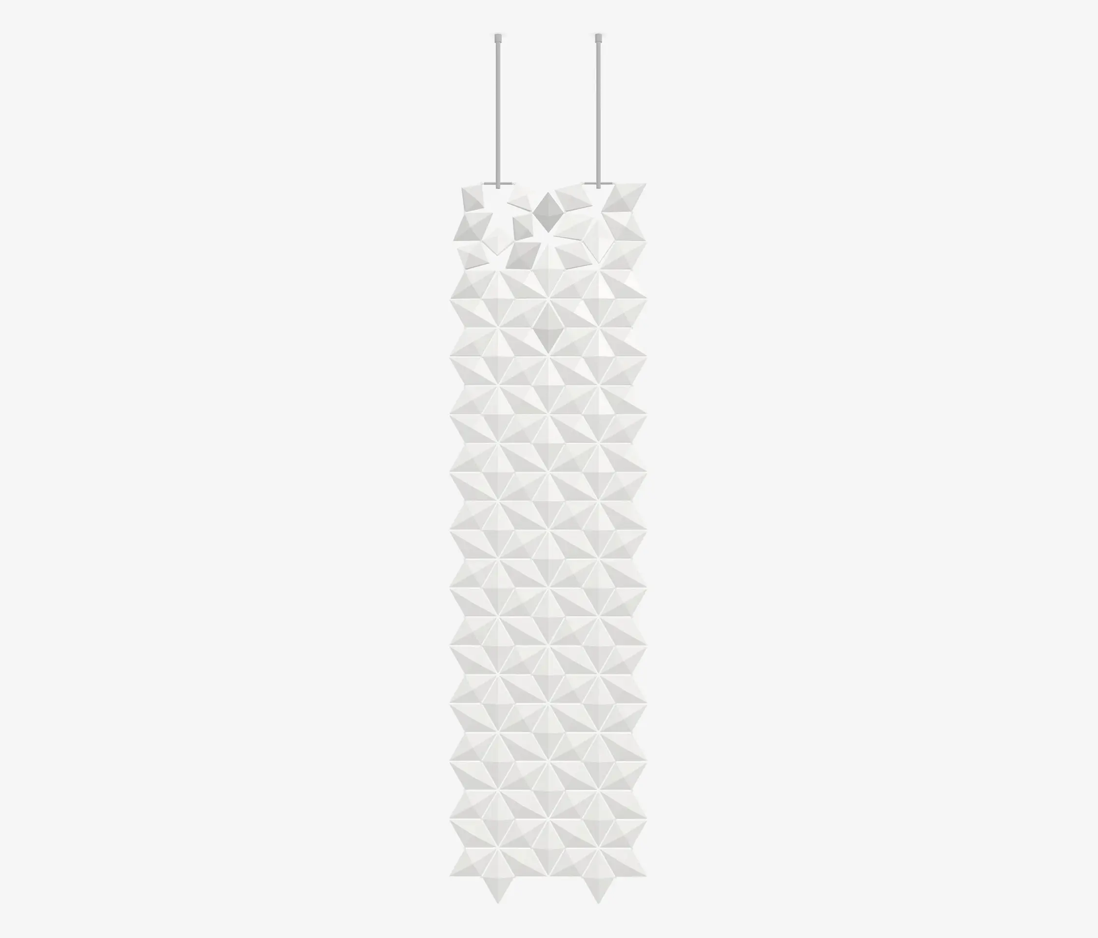 Bloomming - Facet hanging room divider 68 x 246cm in White