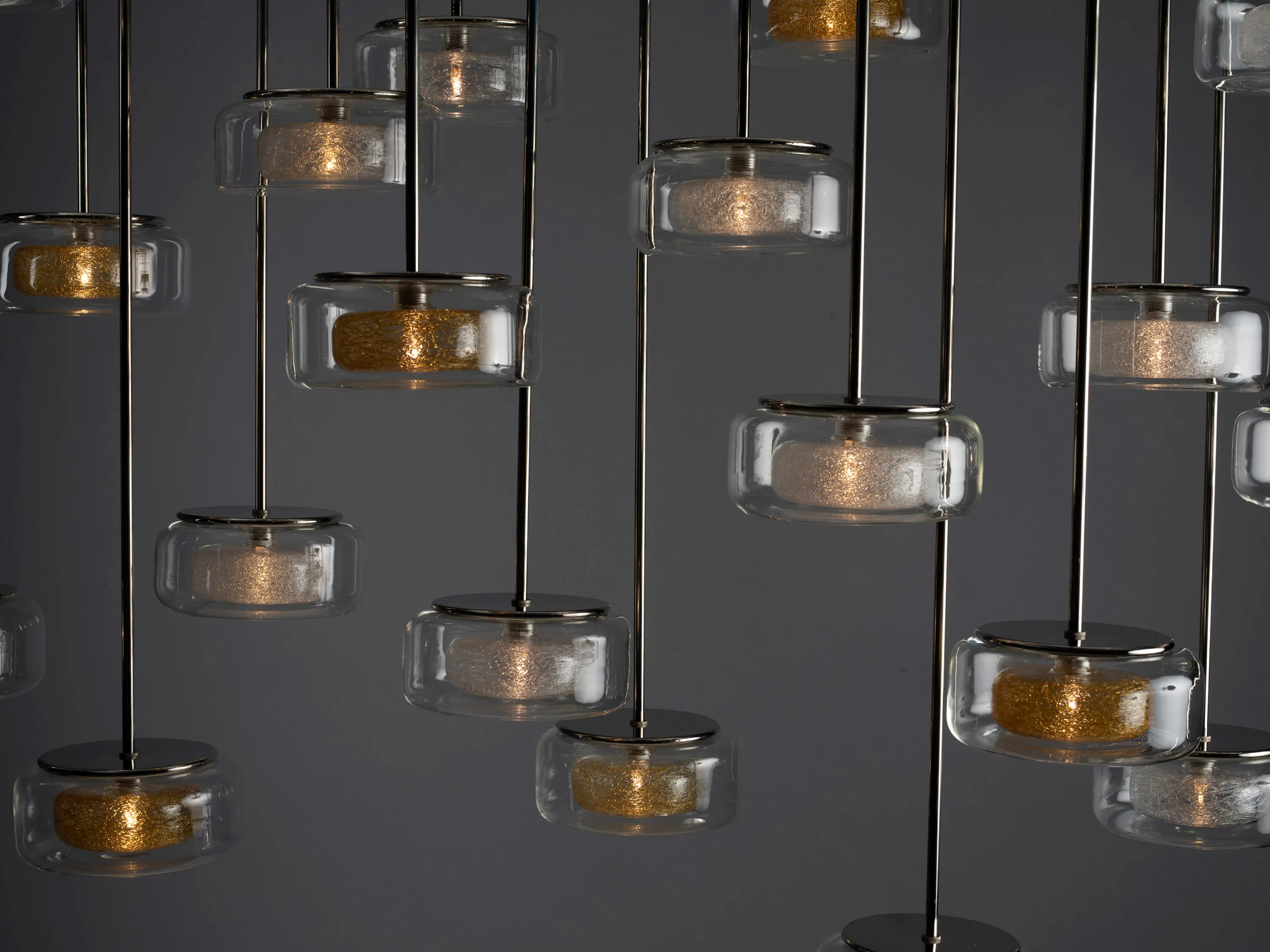 Shakuff - Halo Table Lamp - Gold Drizzle