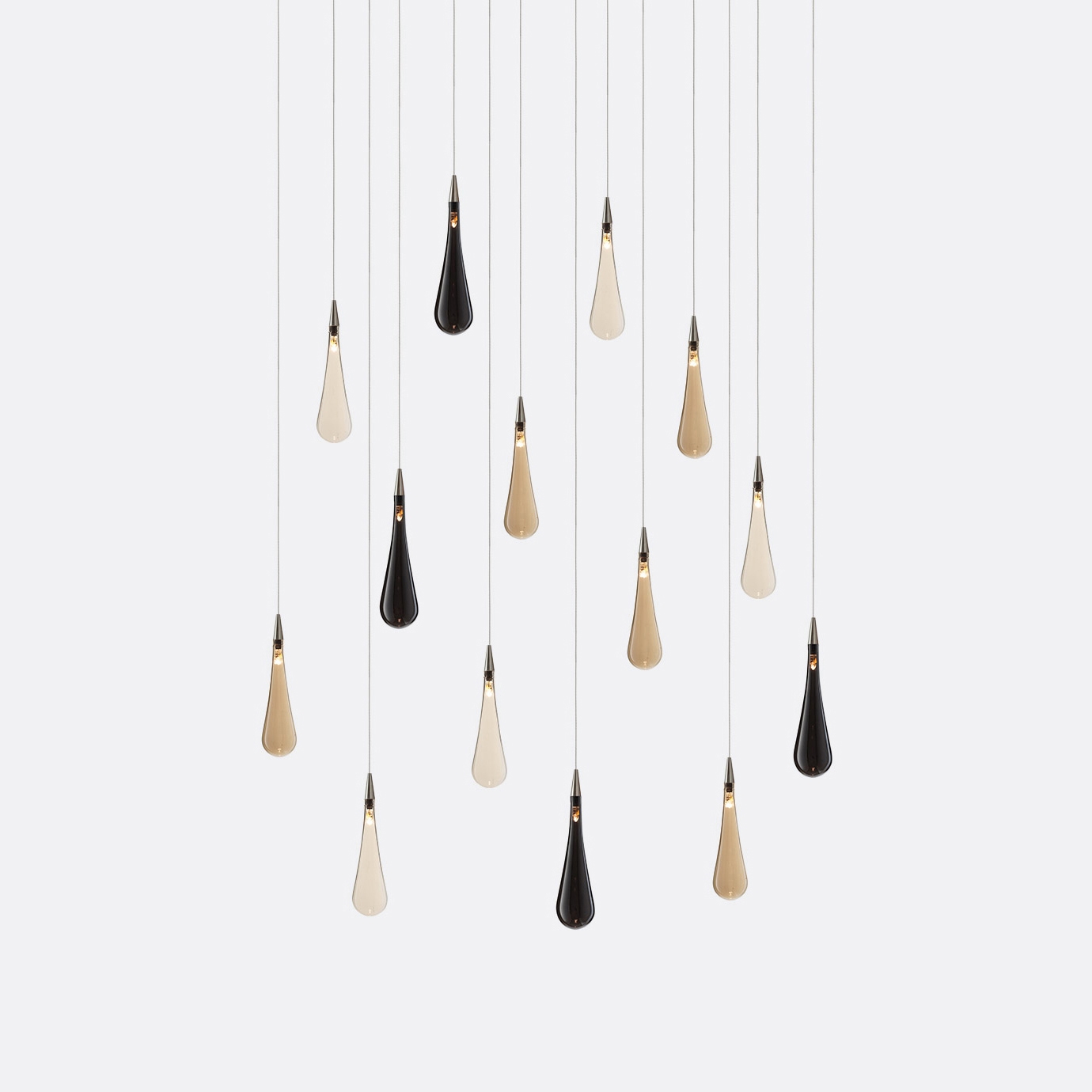 Rain Drop 14 Mixed Colors
