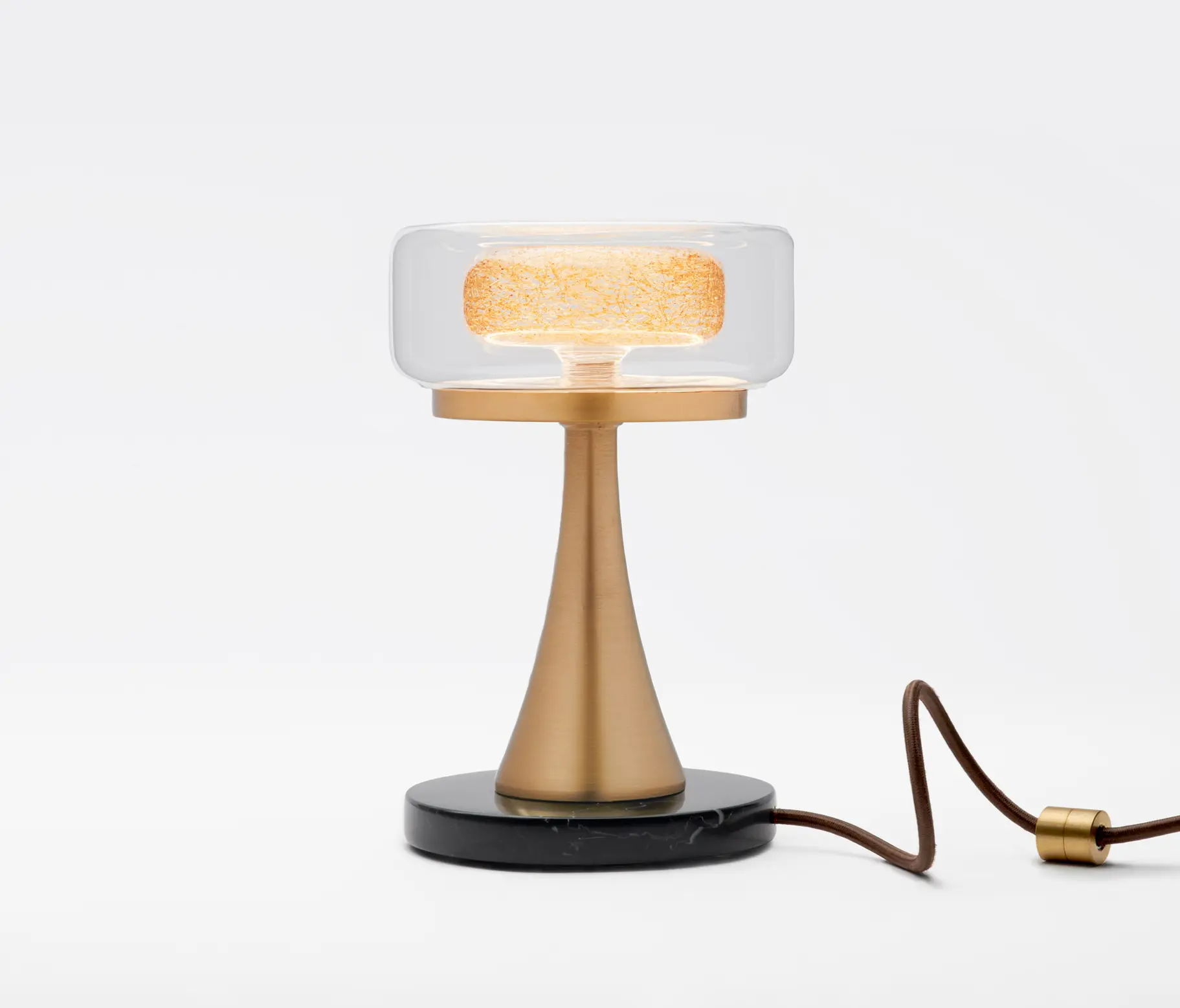 Shakuff - Halo Table Lamp - Gold Drizzle