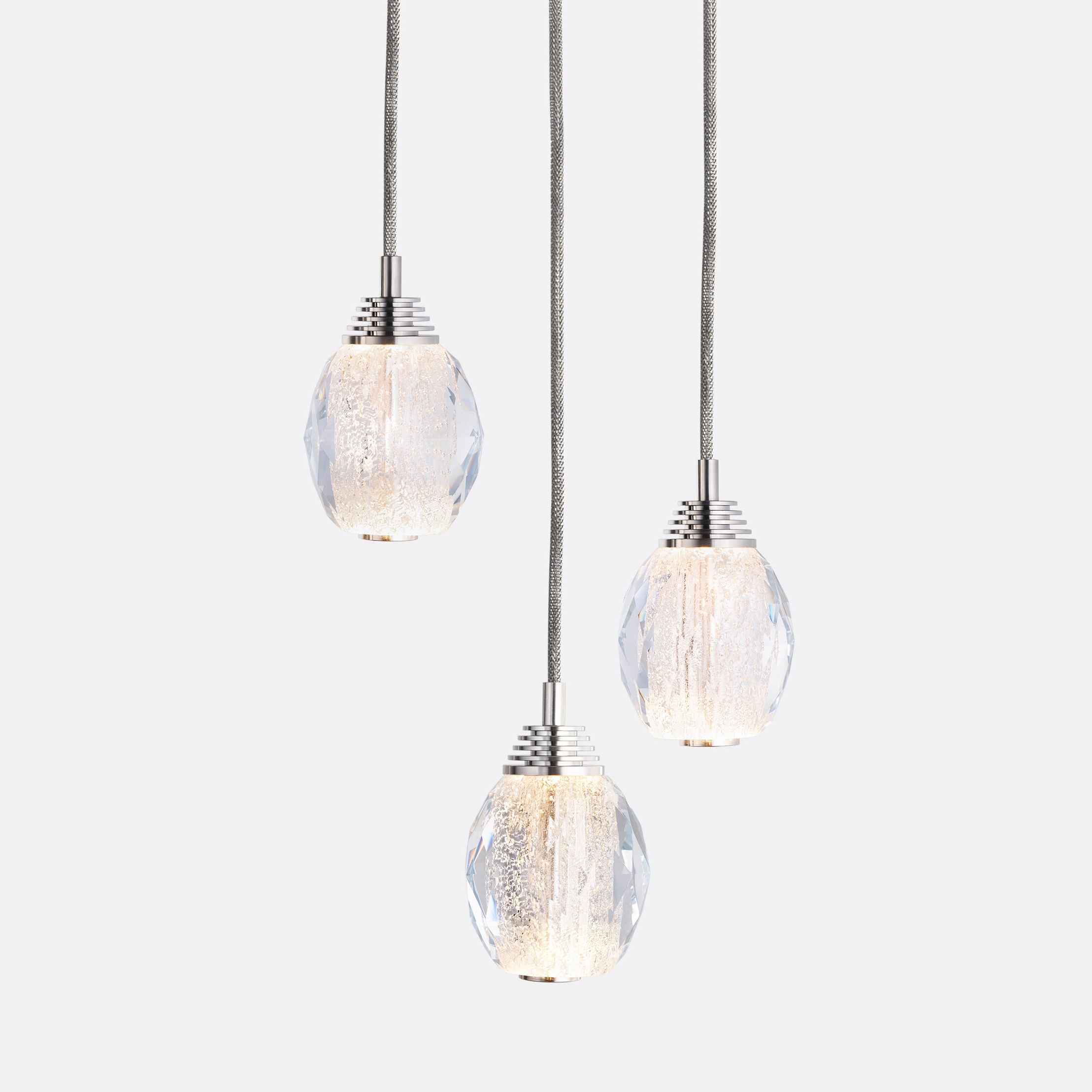 Honeycomb 3 - Silver Leaf