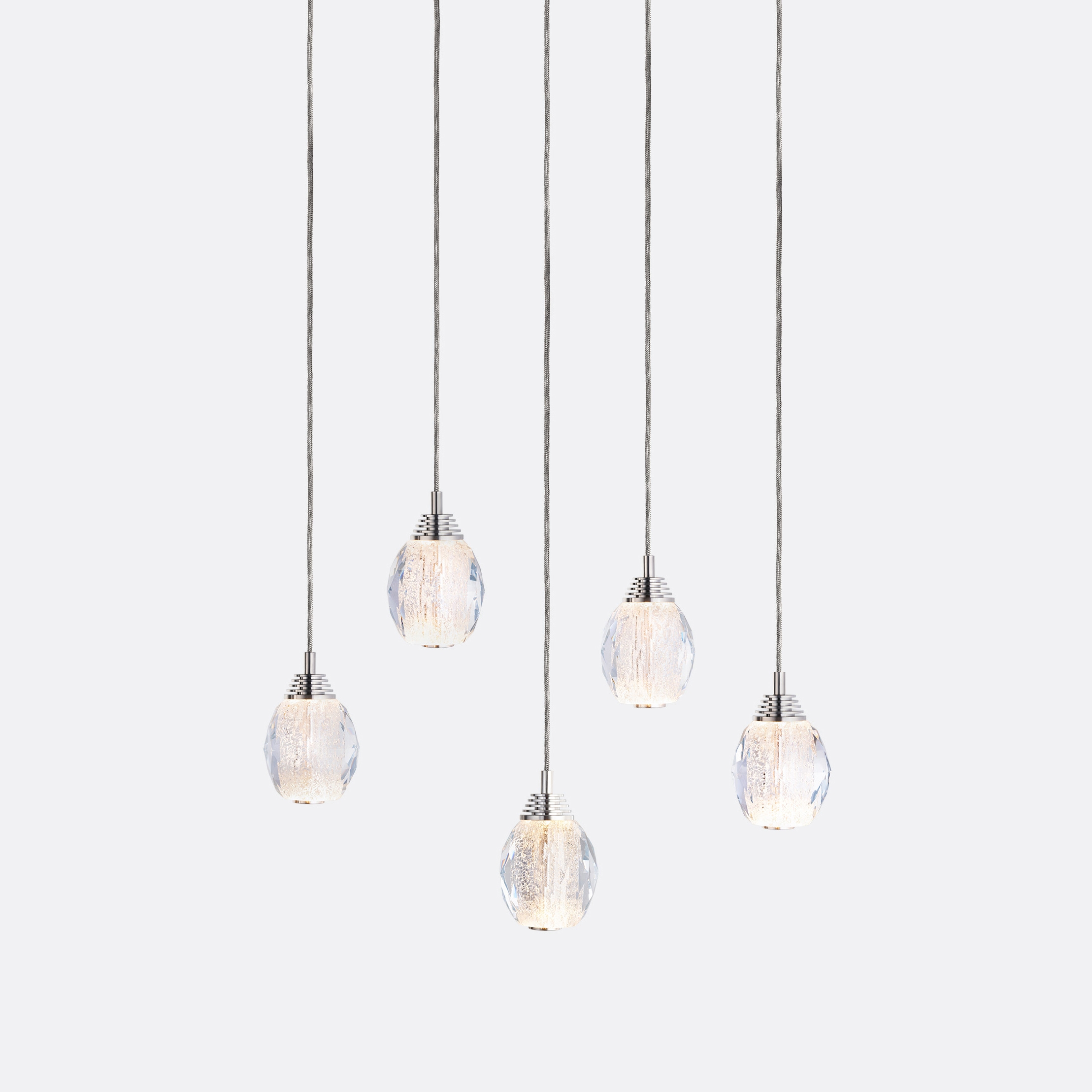 Honeycomb 5 - Silver Leaf