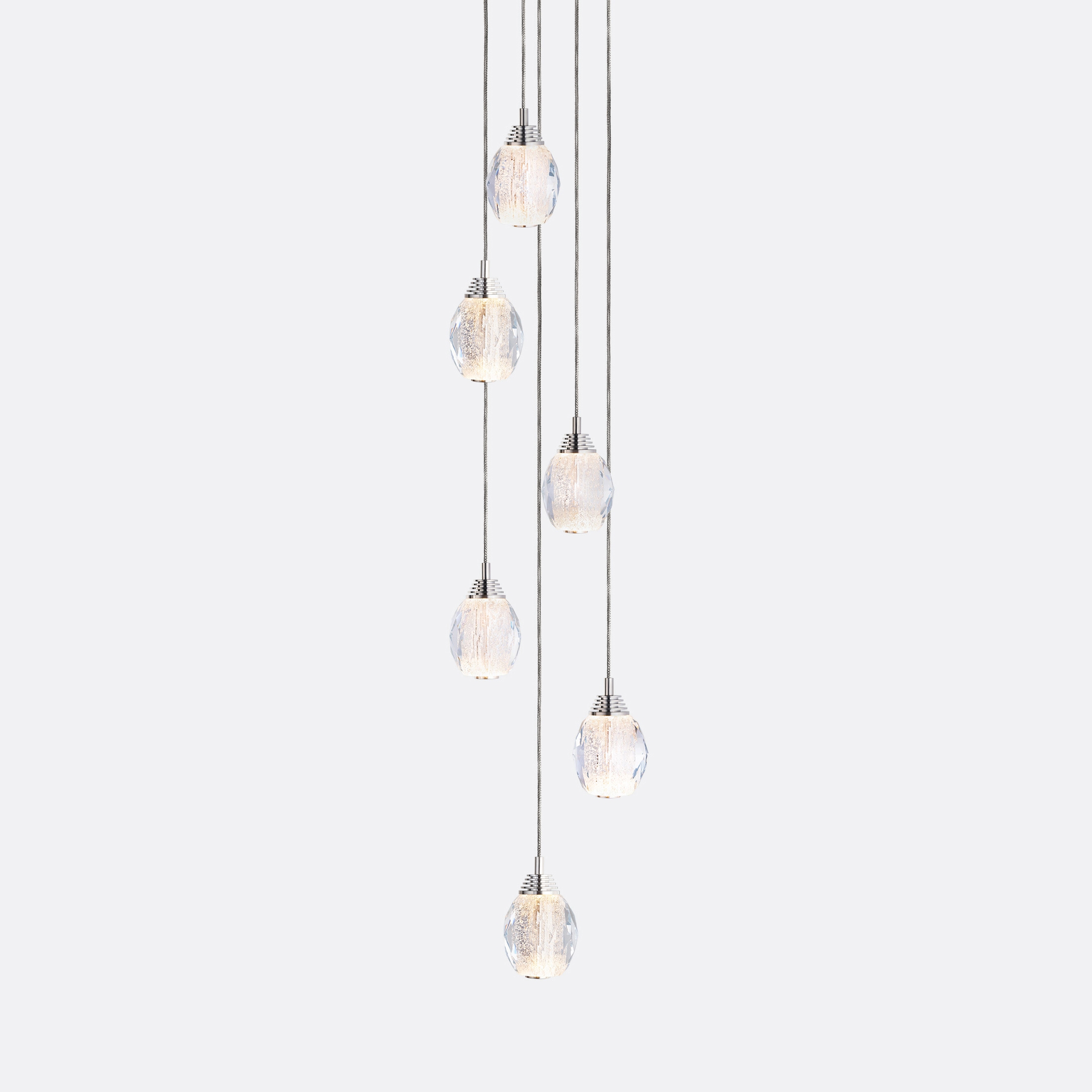 Honeycomb 6 - Silver Leaf