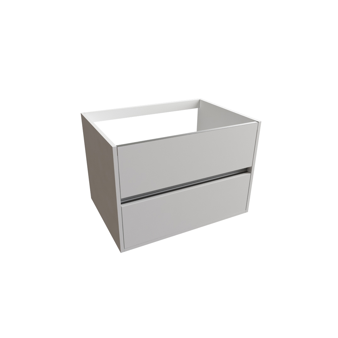 Afficher le produit VANITY 700 Double Drawer Vanity Unit Handleless du fabricant Finesse Designs
