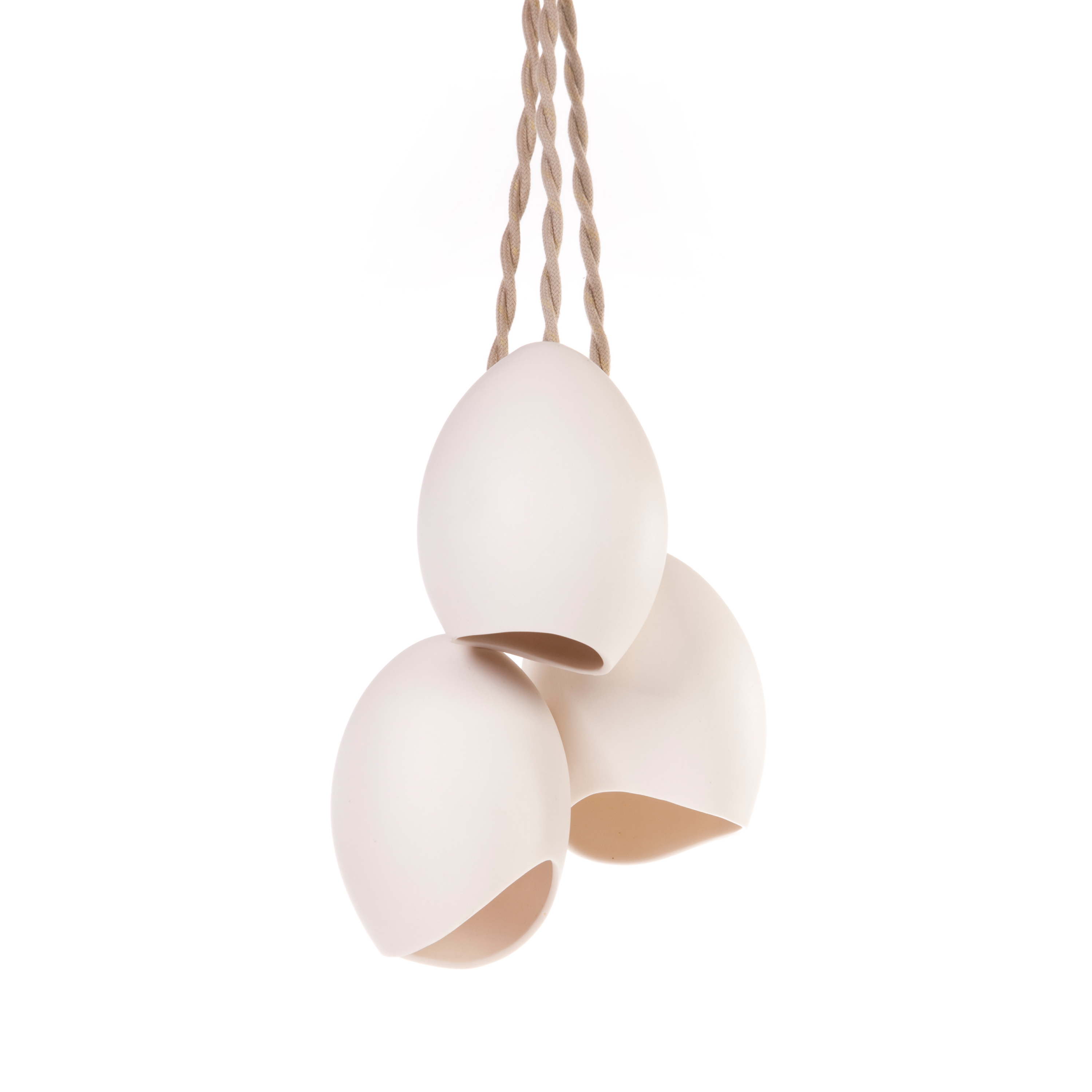 Display product Porcelain Cluster | 3 Piece from manufacturer Farrah Sit