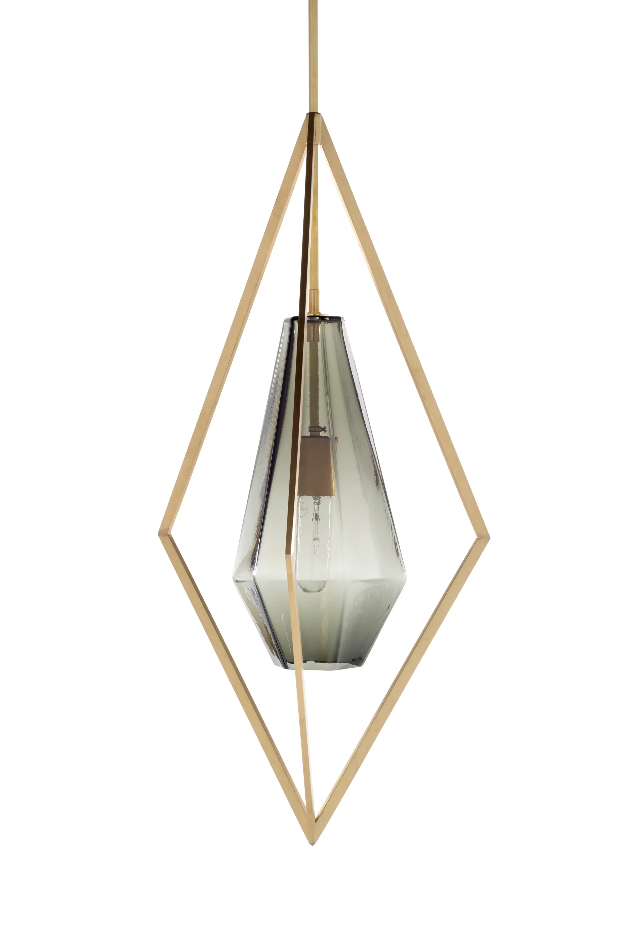 Farrah Sit - Tetra Pendant Light - Smoke