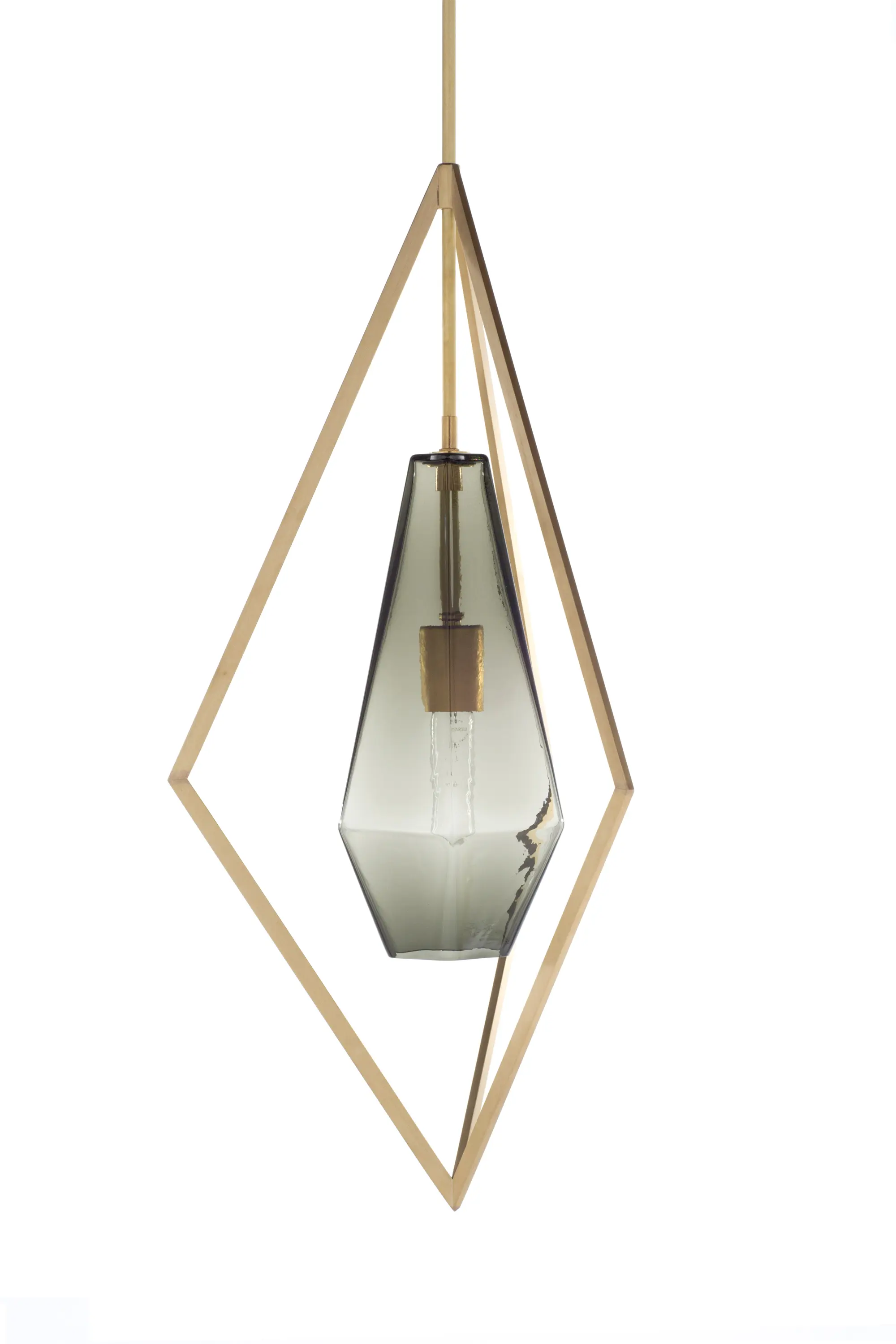 Farrah Sit - Tetra Pendant Light - Smoke
