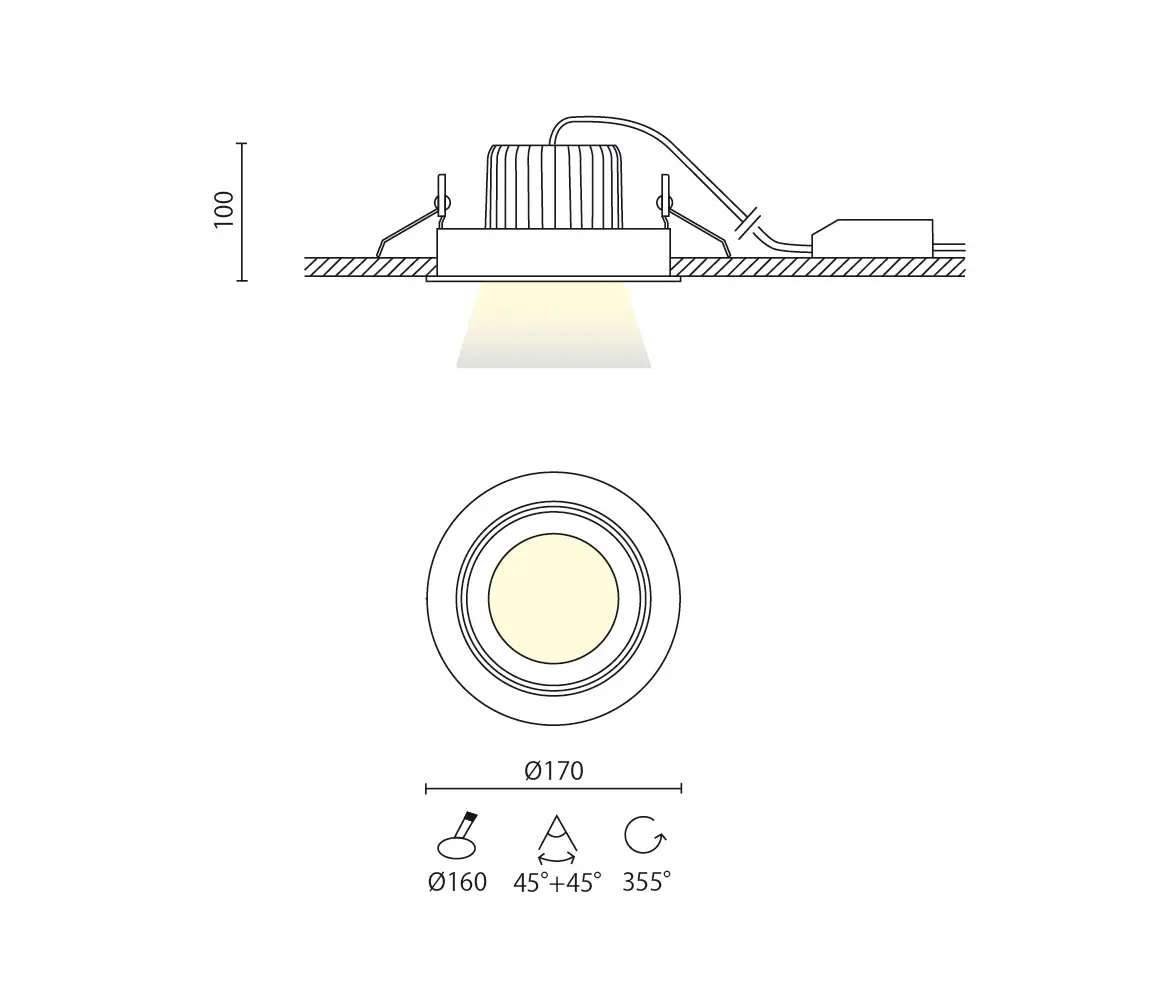 Aqlus - Roy recessed