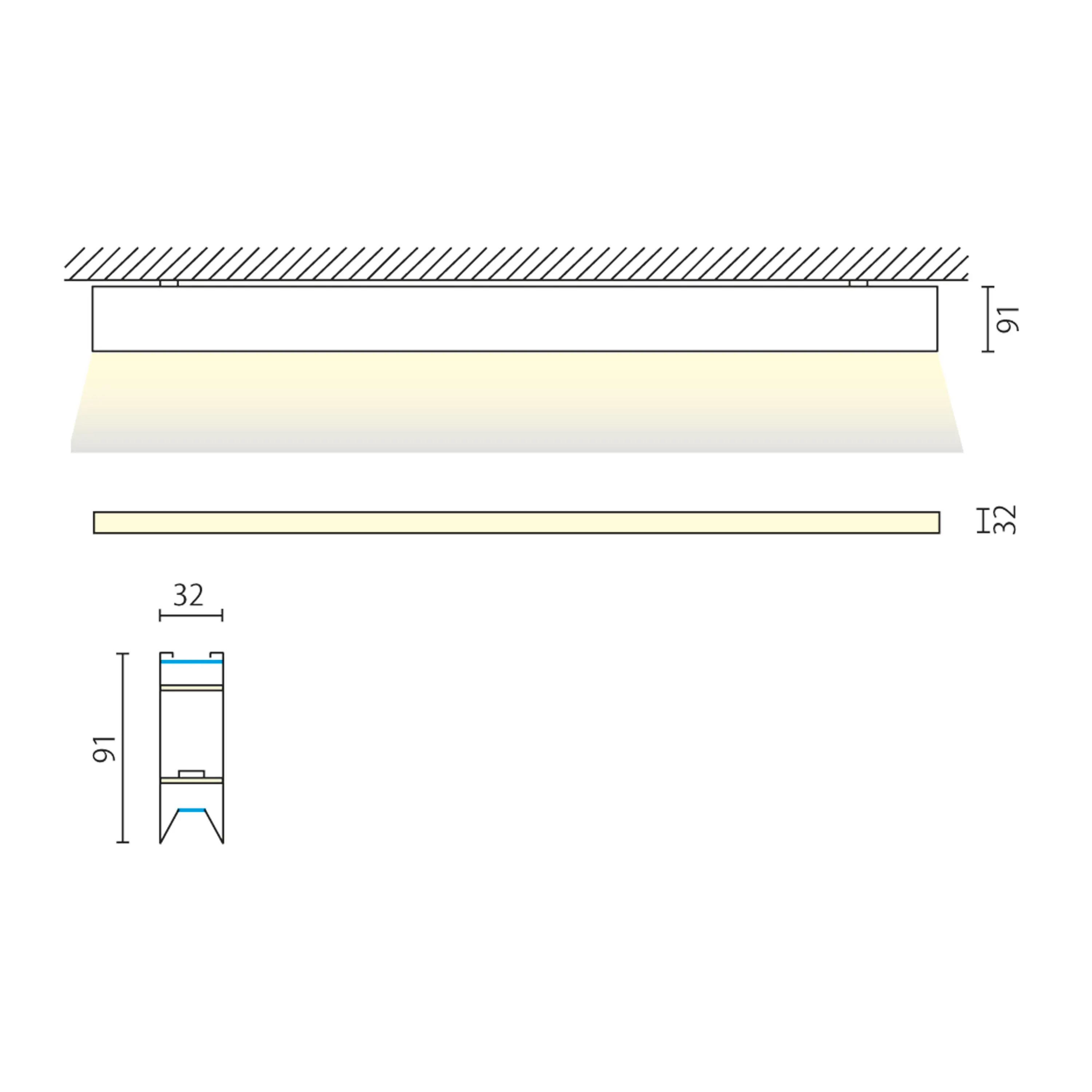 Aqlus - Fusion Pro ceiling system