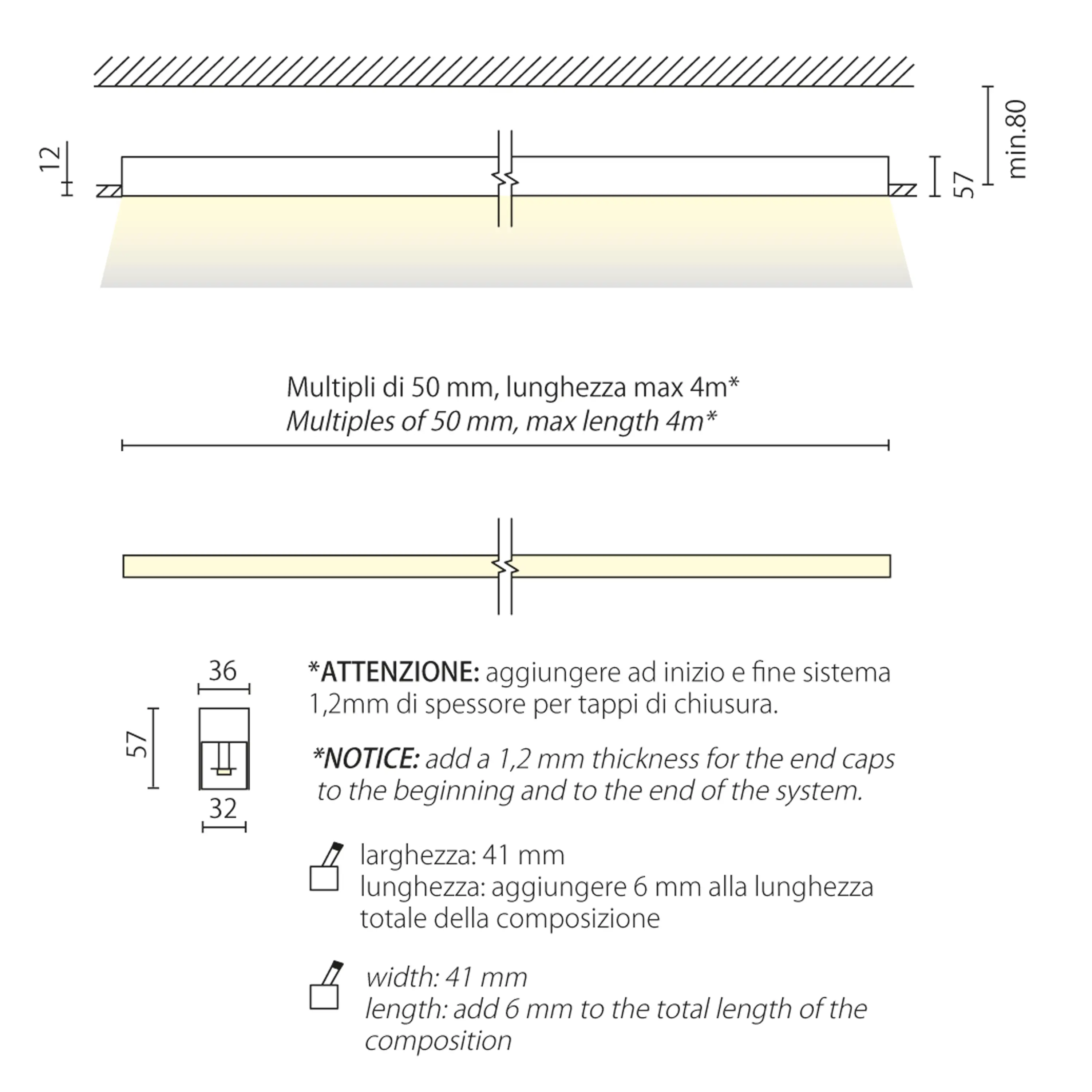 Aqlus - Miniline recessed system