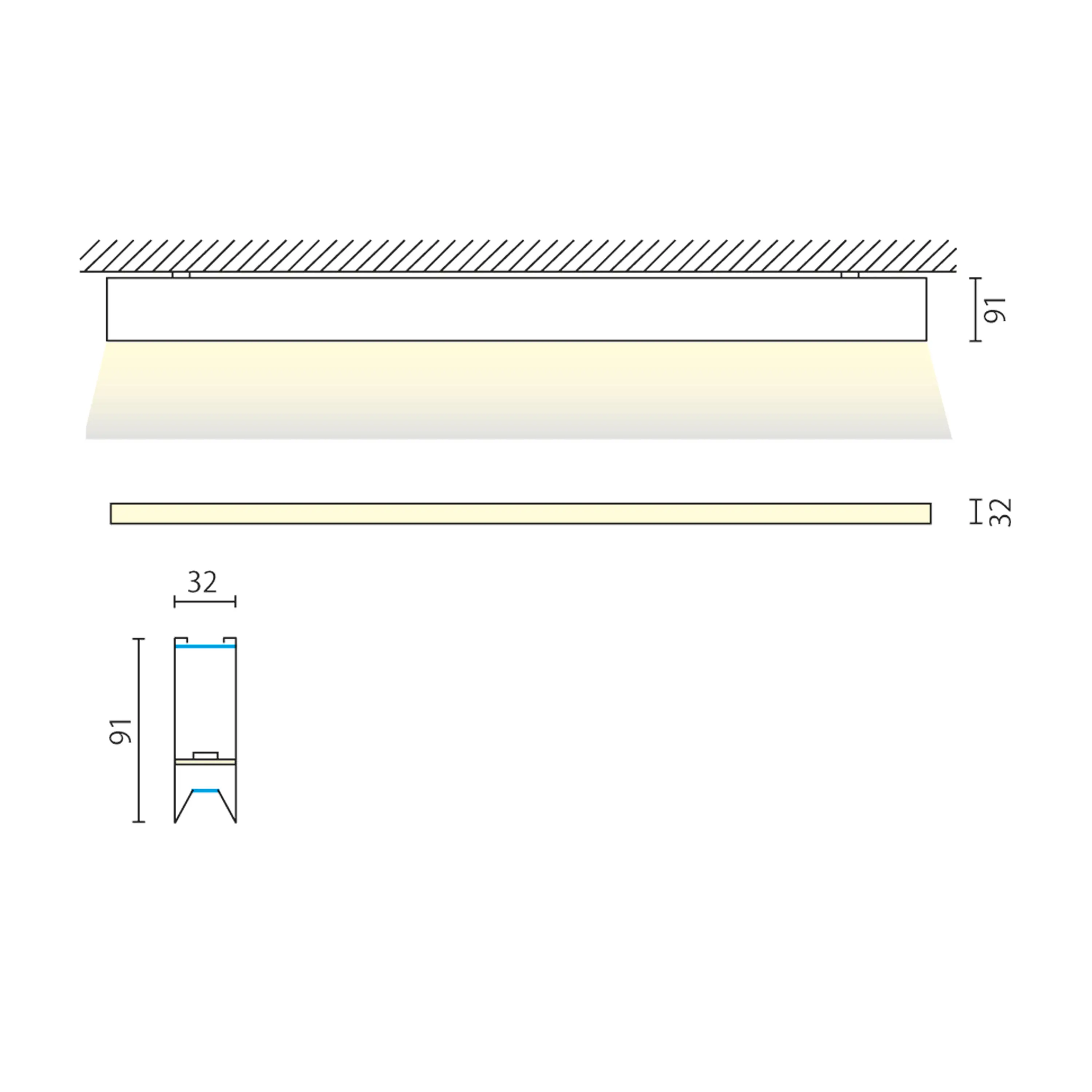 Aqlus - Fusion Pro ceiling