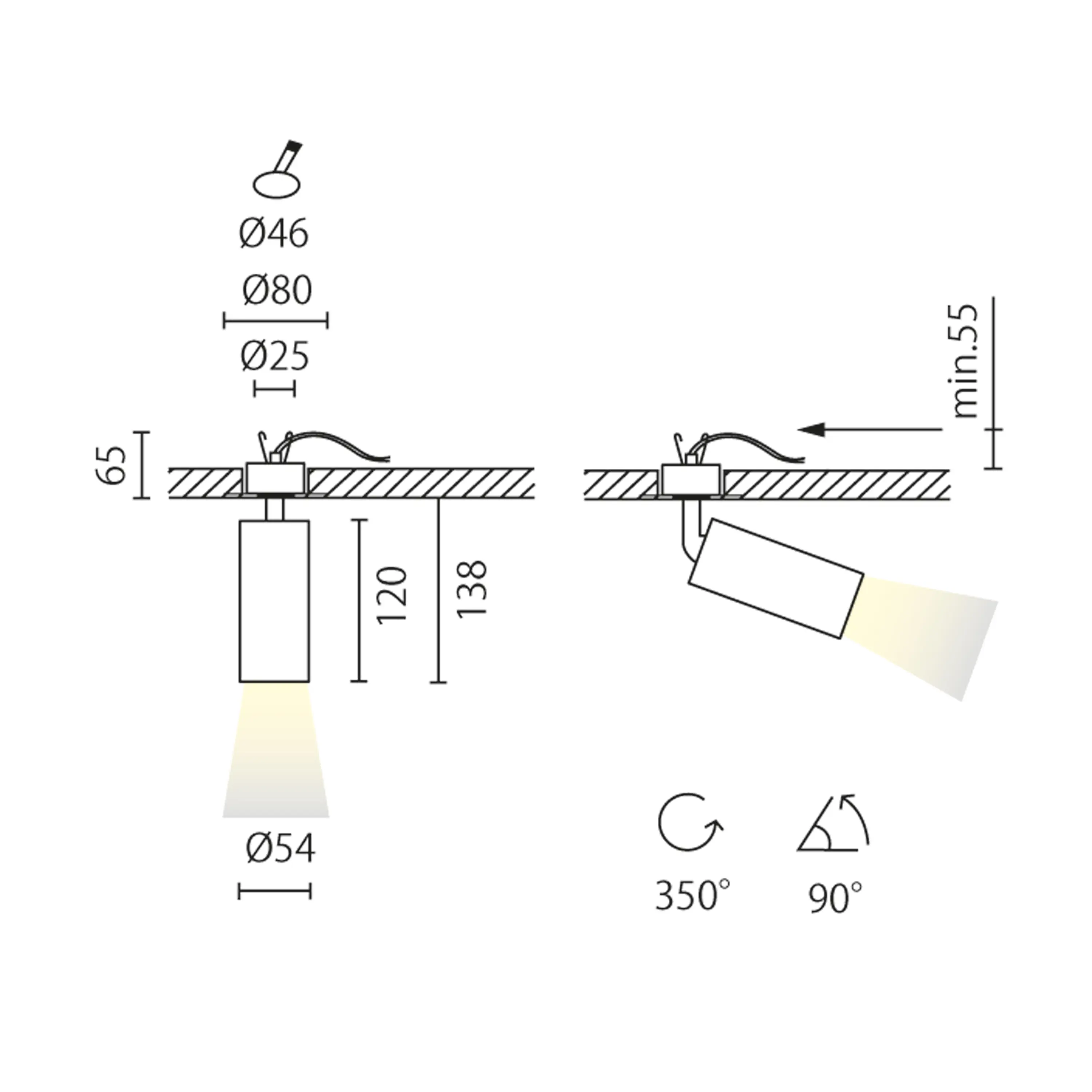 Aqlus - LEO PICCOLO GU10
TRIMLESS