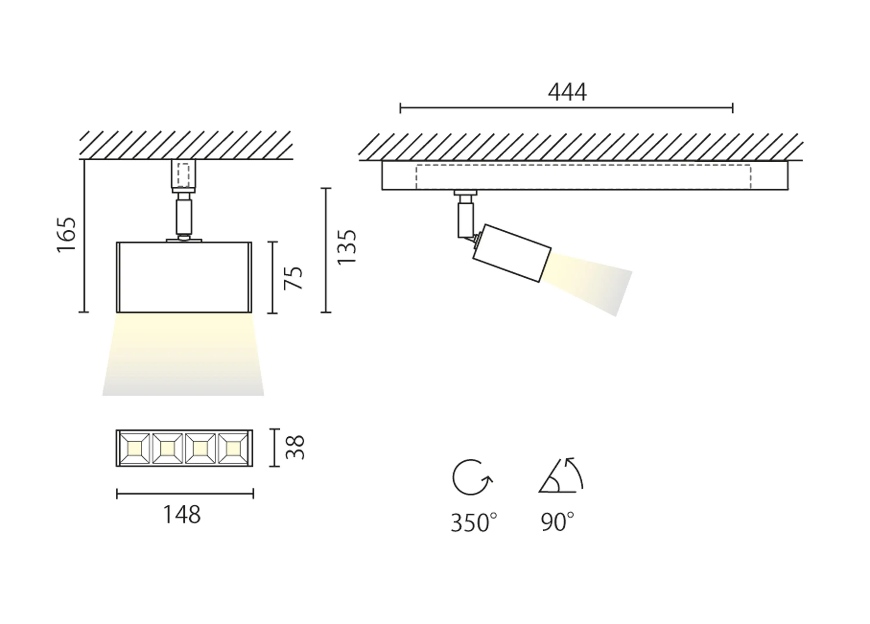Aqlus - SCACCO 4X CON ADATTATORE A SCOMPARSA