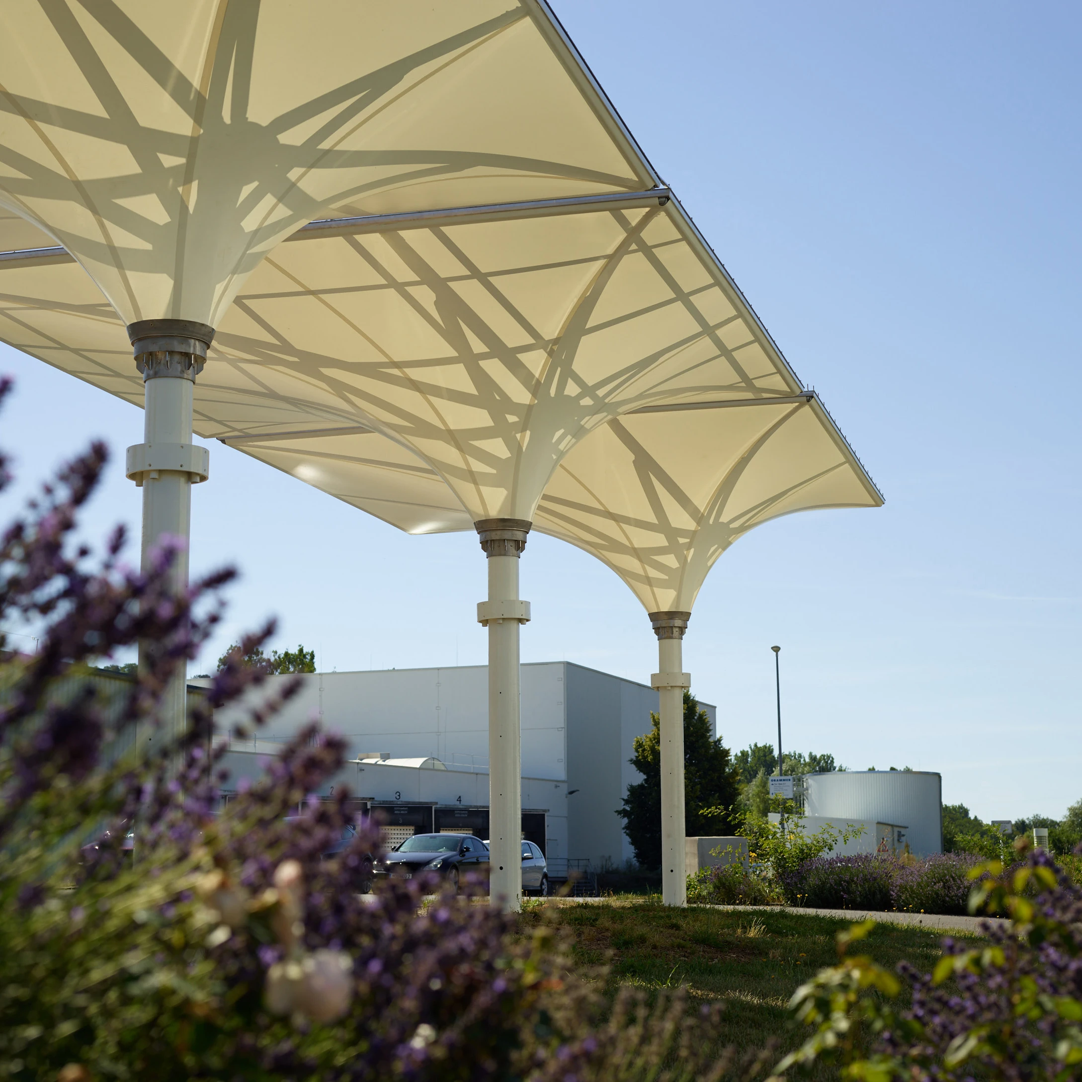 SOLAR UMBRELLAS