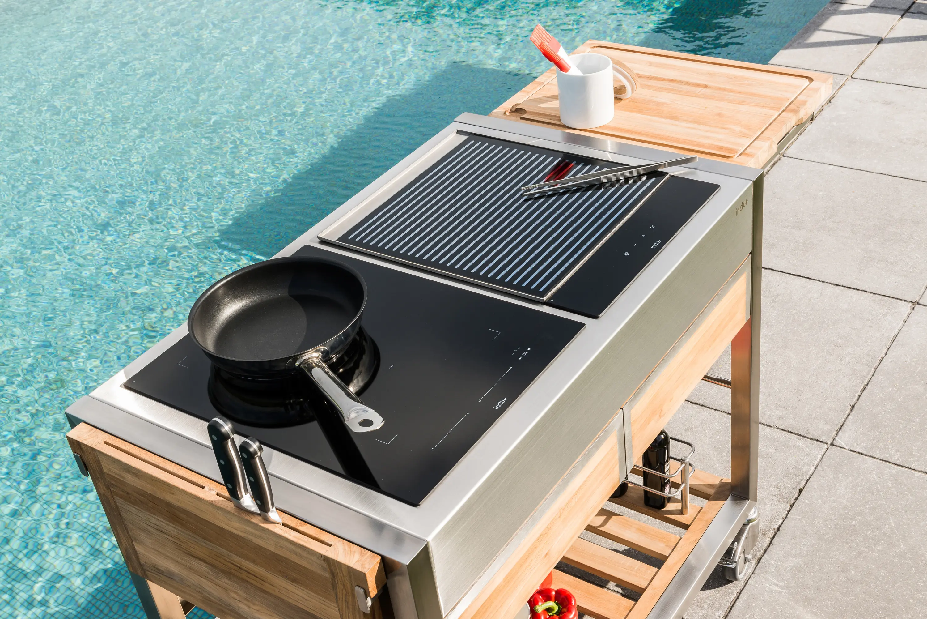 Indu+ - Cooking plates | 400 one zone