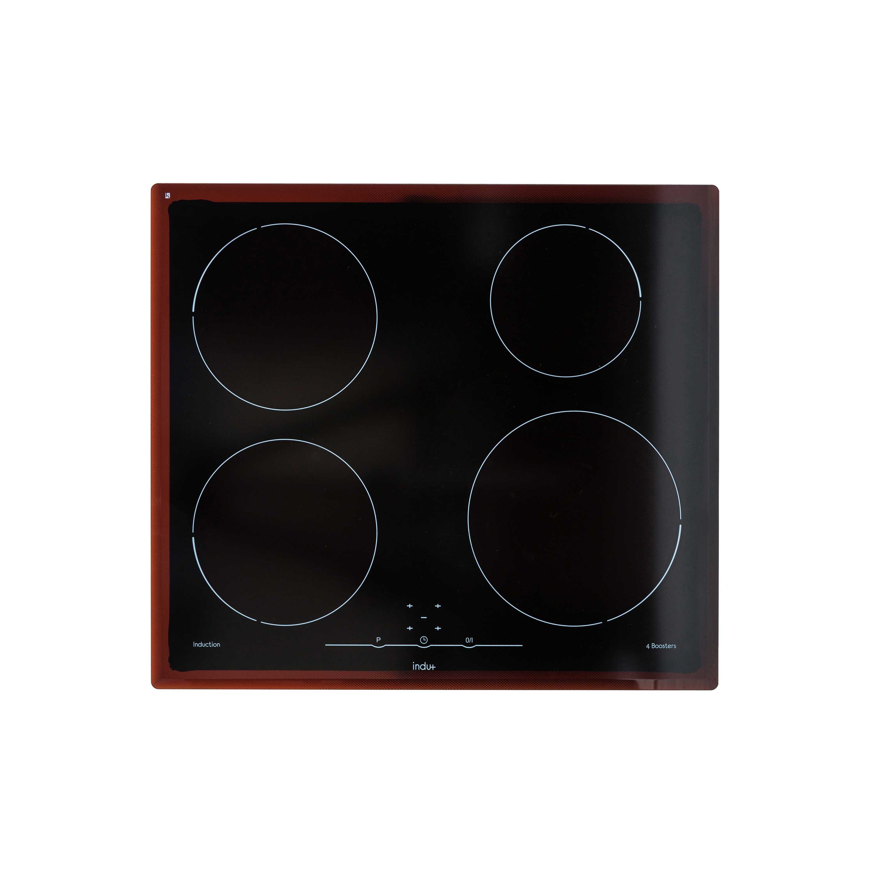 Display product Cooking plates | 600 4-zones from manufacturer Indu+