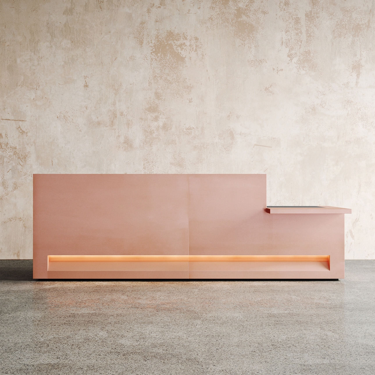 Mostrar el producto Blok Reception Desk Copper del fabricante Isomi