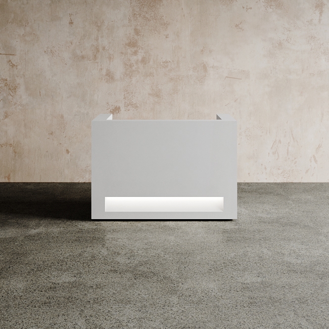 Mostrar el producto Blok Reception Desk Configuration 1 del fabricante Isomi