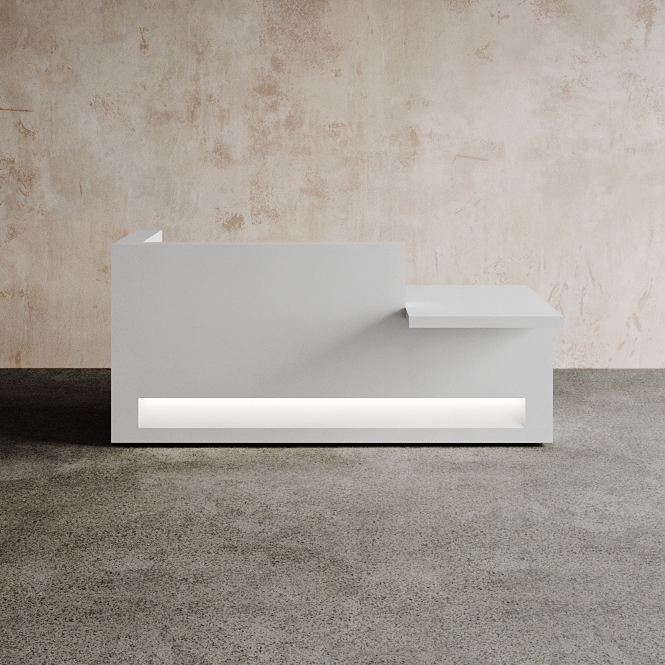 Display product Blok Reception Desk Configuration 2 from manufacturer Isomi