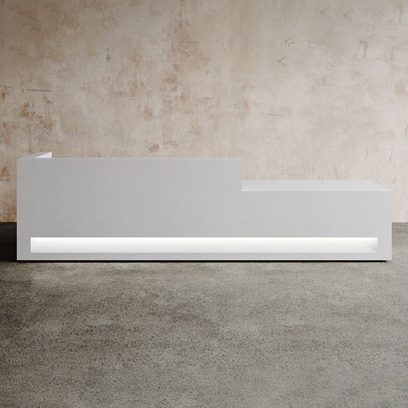 Afficher le produit Blok Reception Desk Configuration 5 du fabricant Isomi