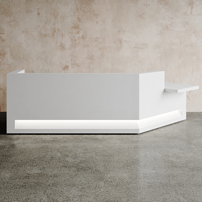 Display product Blok Desk Solid Surface Configuration 9 from manufacturer Isomi