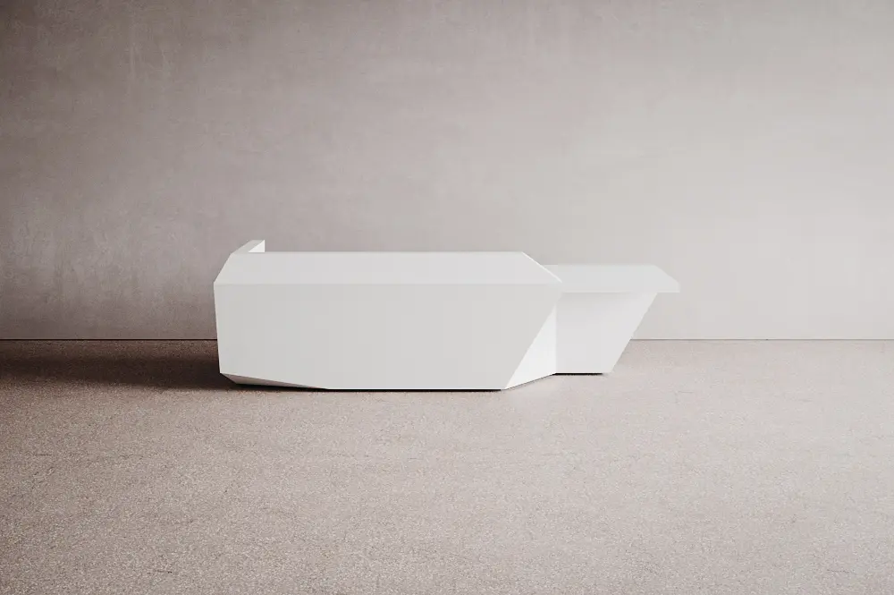 Isomi - Fold Desk Solid Surface 5