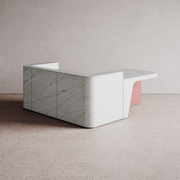 Display product Join Desk in Stone Configuration 11 from manufacturer Isomi