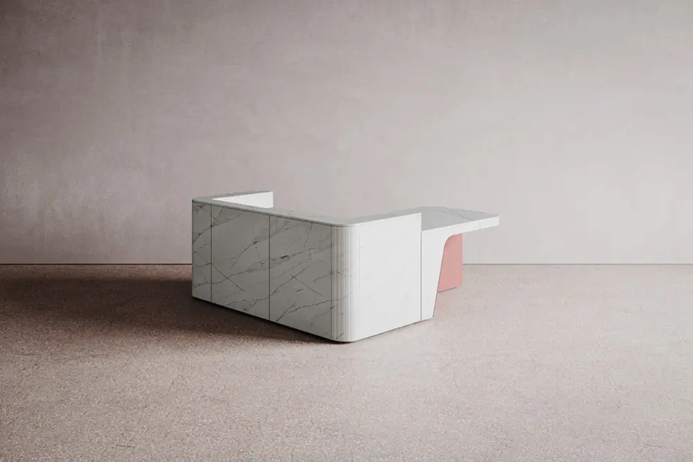 Isomi - Join Desk in Stone Configuration 11